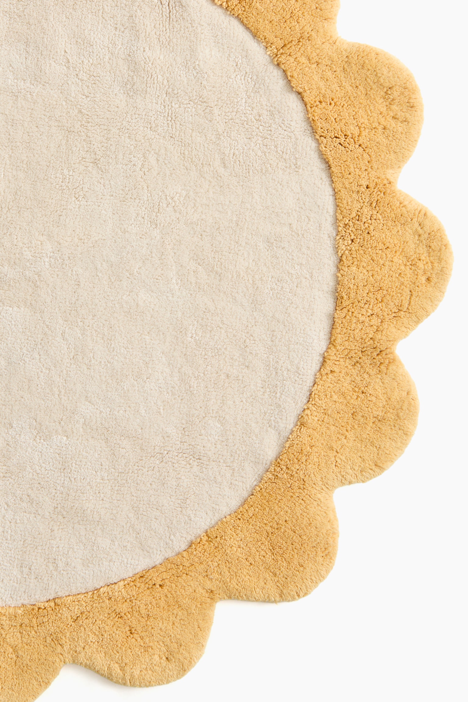 Cotton flower-shaped rug - Yellow/Flower/Beige/Flower/Pink/Flower - 4