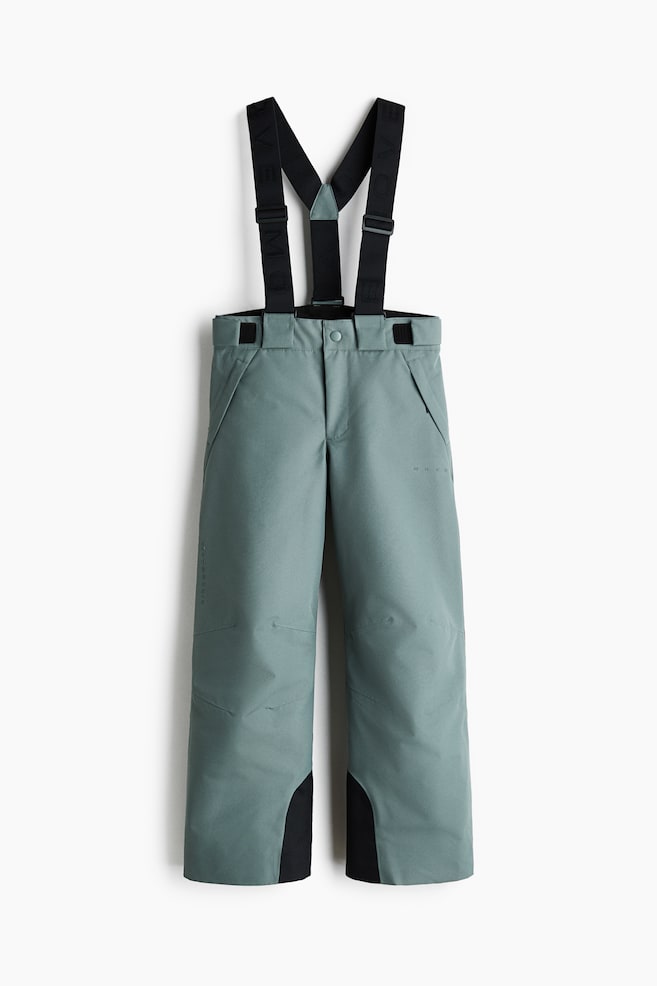 Ski trousers with StormMove™ - Dusty green/Black - 1