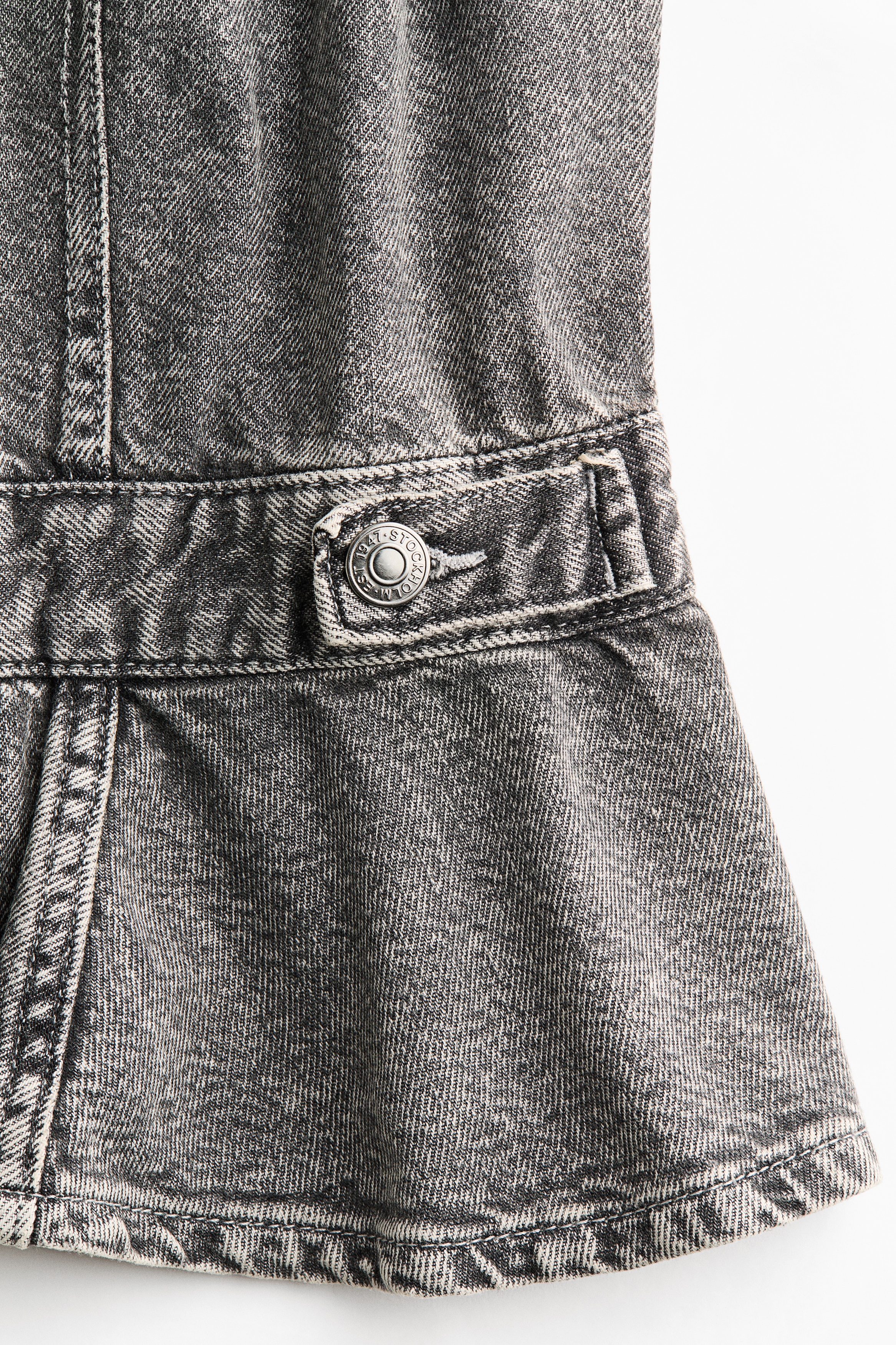 Denim Peplum Shirt - thumbnail 8