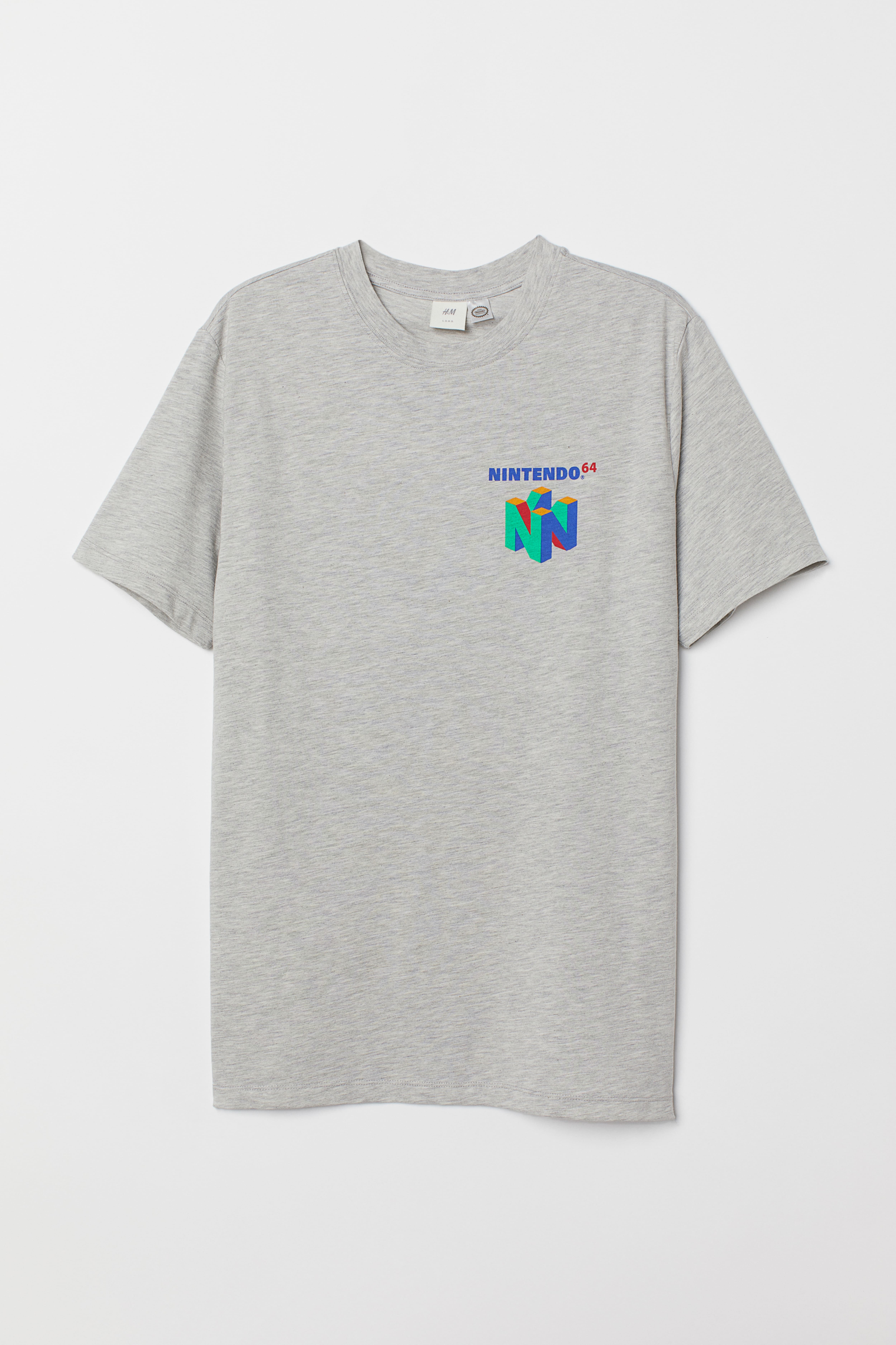 nintendo 64 tシャツ h&m