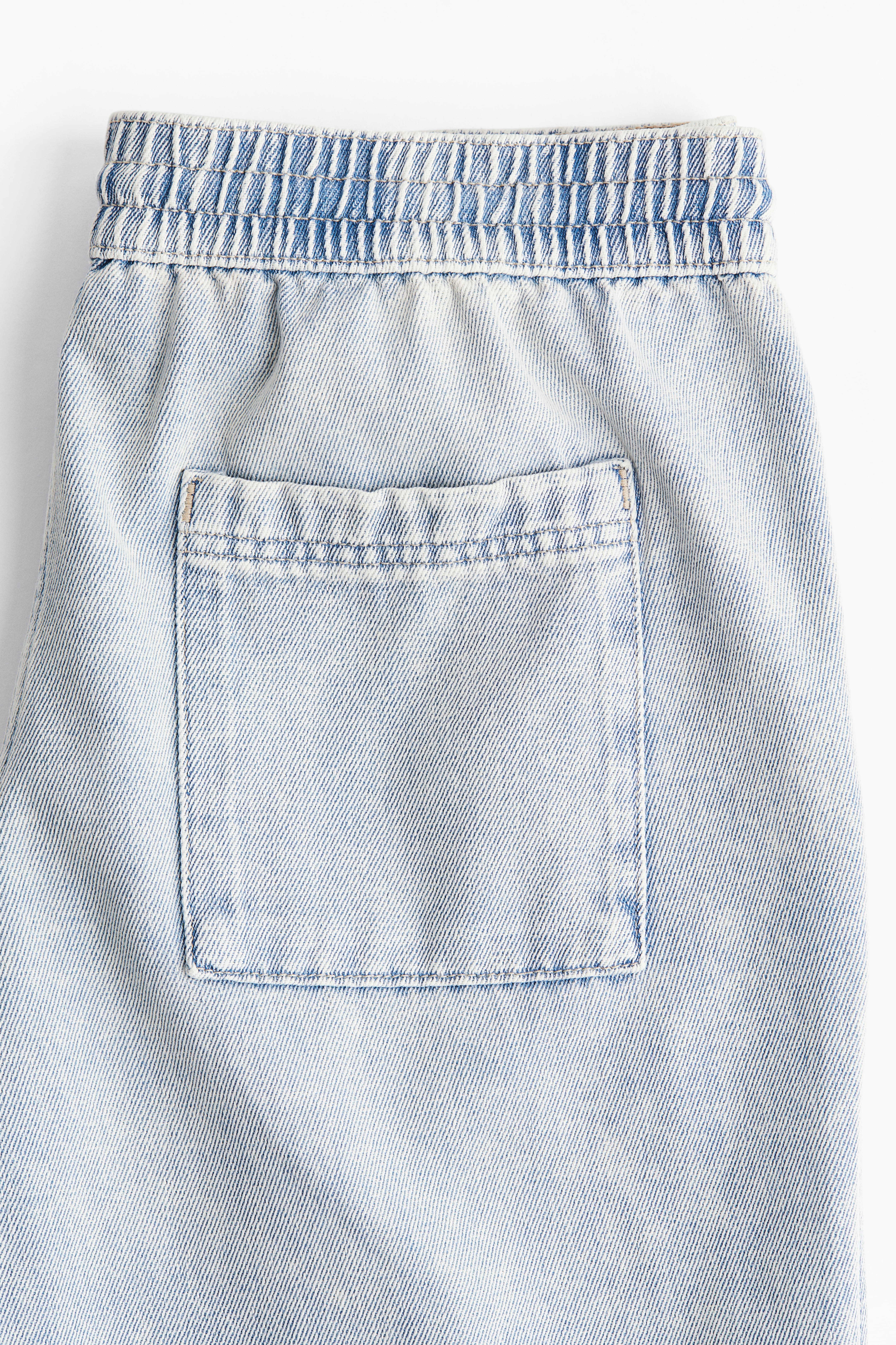 Denim Pull-on Pants