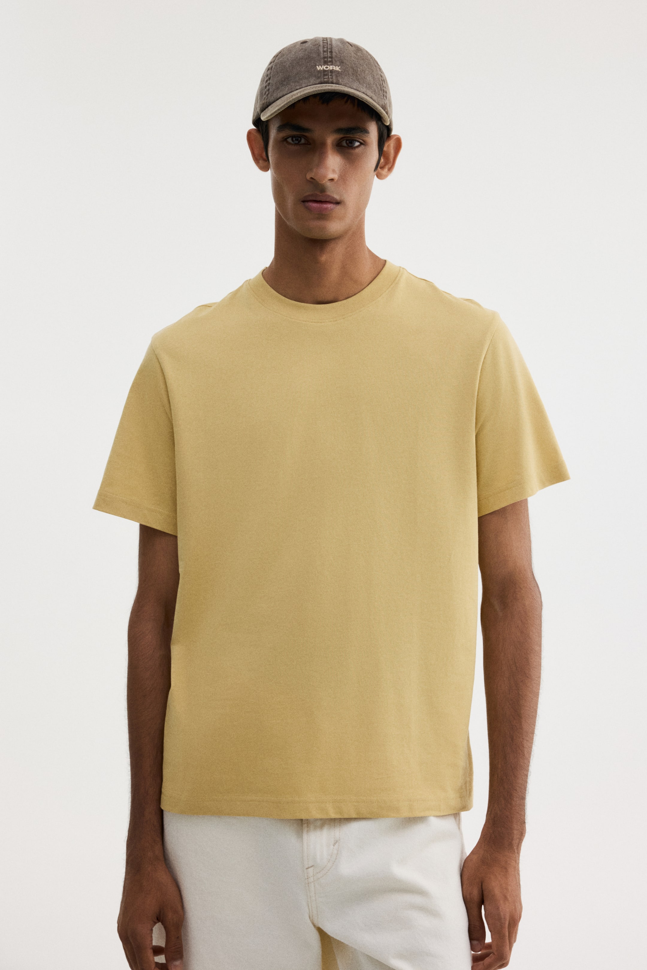 View larger image: Regular Fit T-shirt - Yellow - Men | H&M IN 1