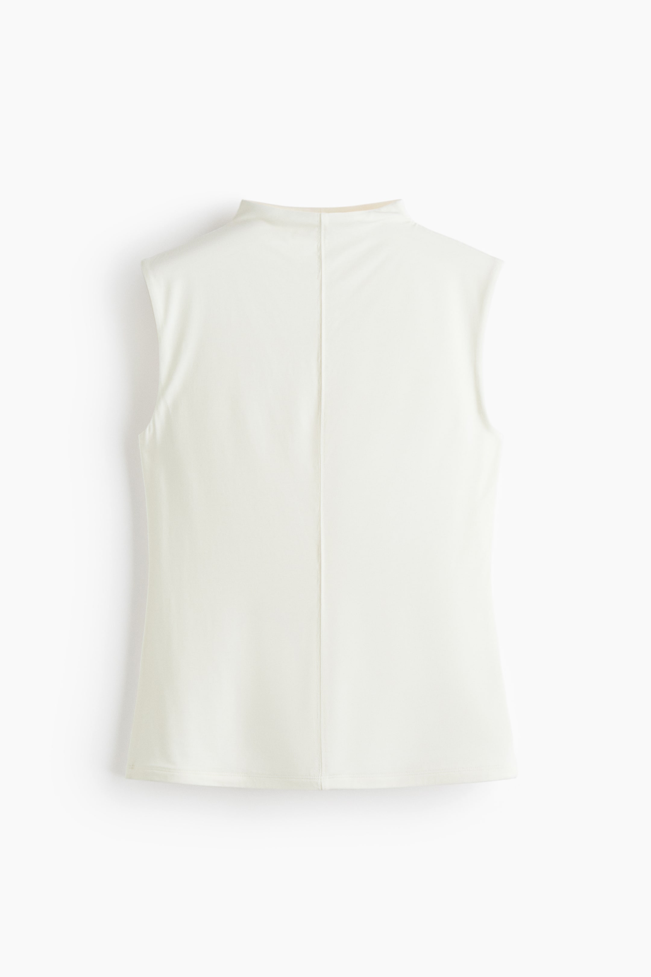 Modal-Blend Mock Turtleneck Top
