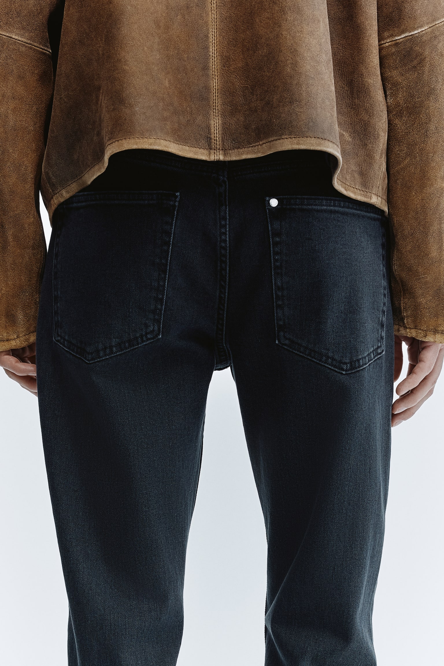 Tapered jeans - Denim black/Denim blue/Dark denim blue - 6