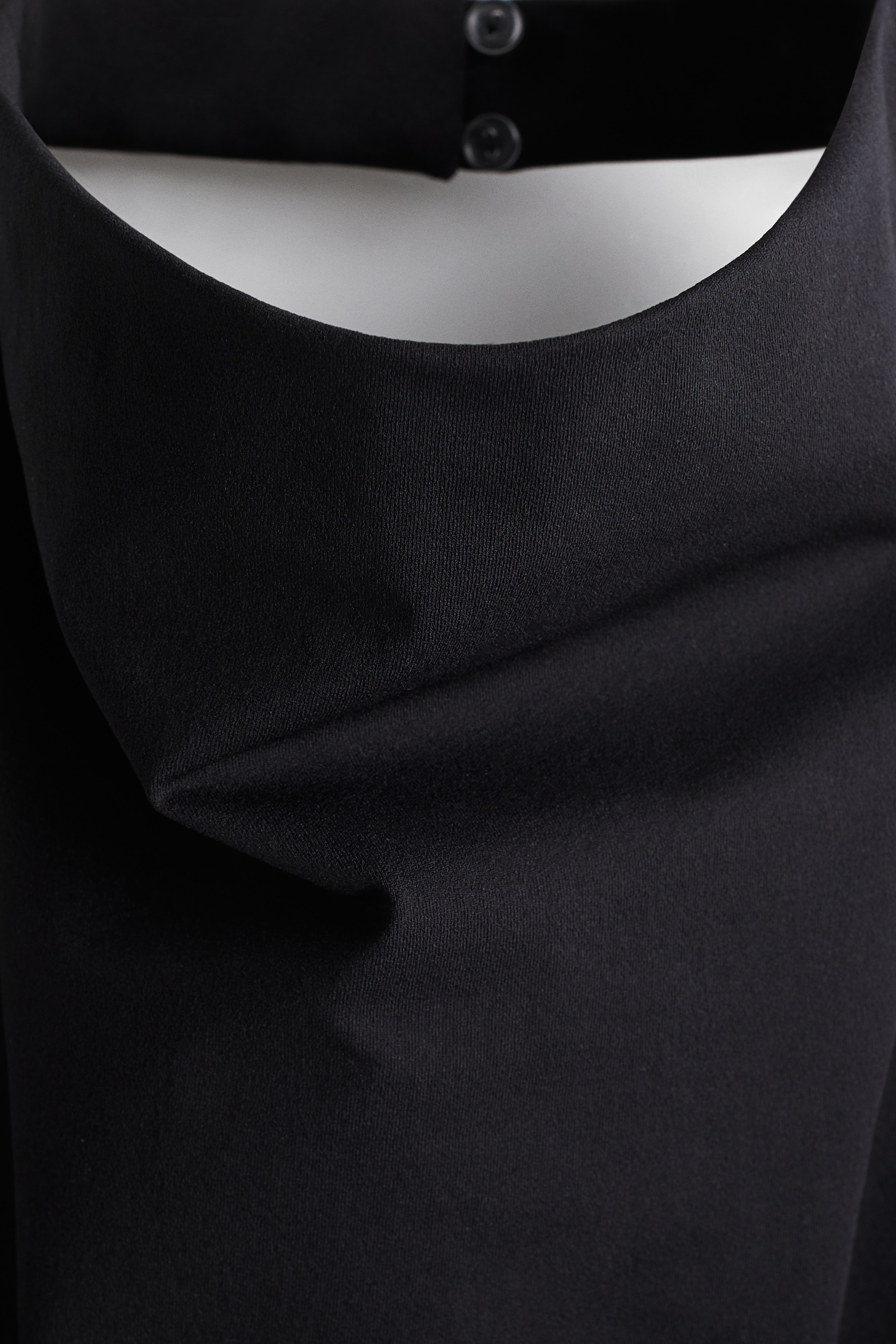 Draped halterneck top