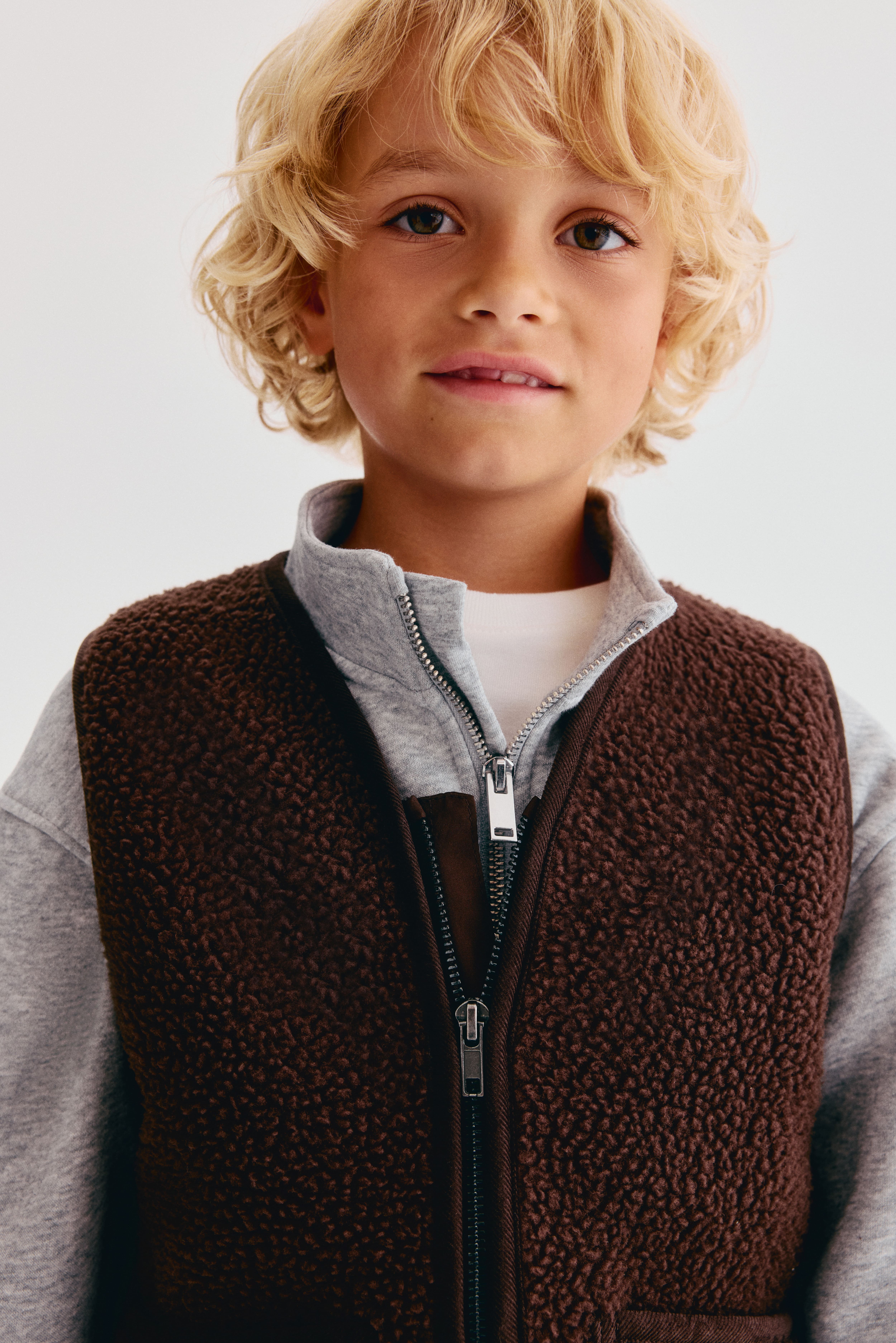 Teddy Fleece Vest