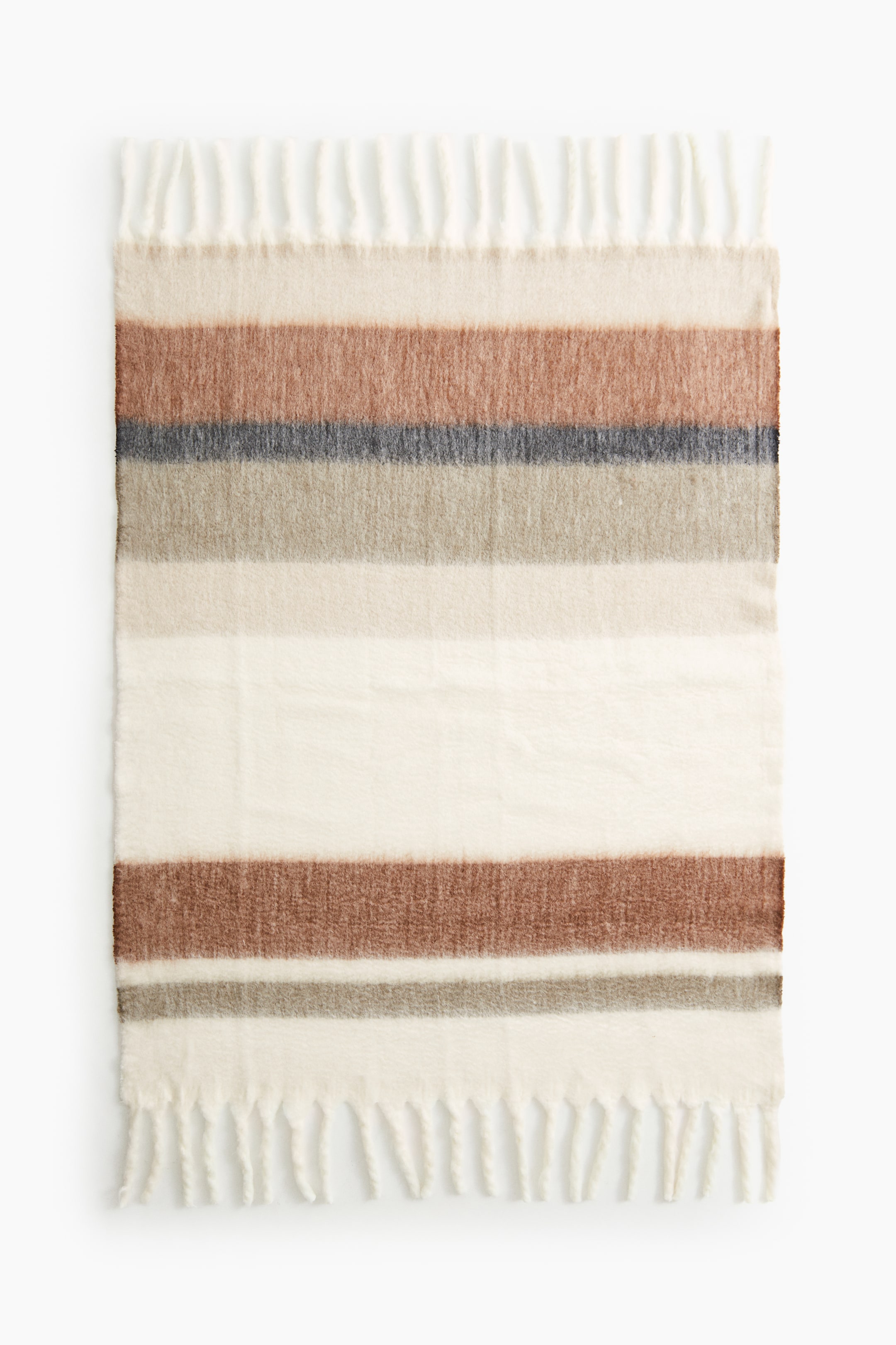 Patterned Wool-blend Throw