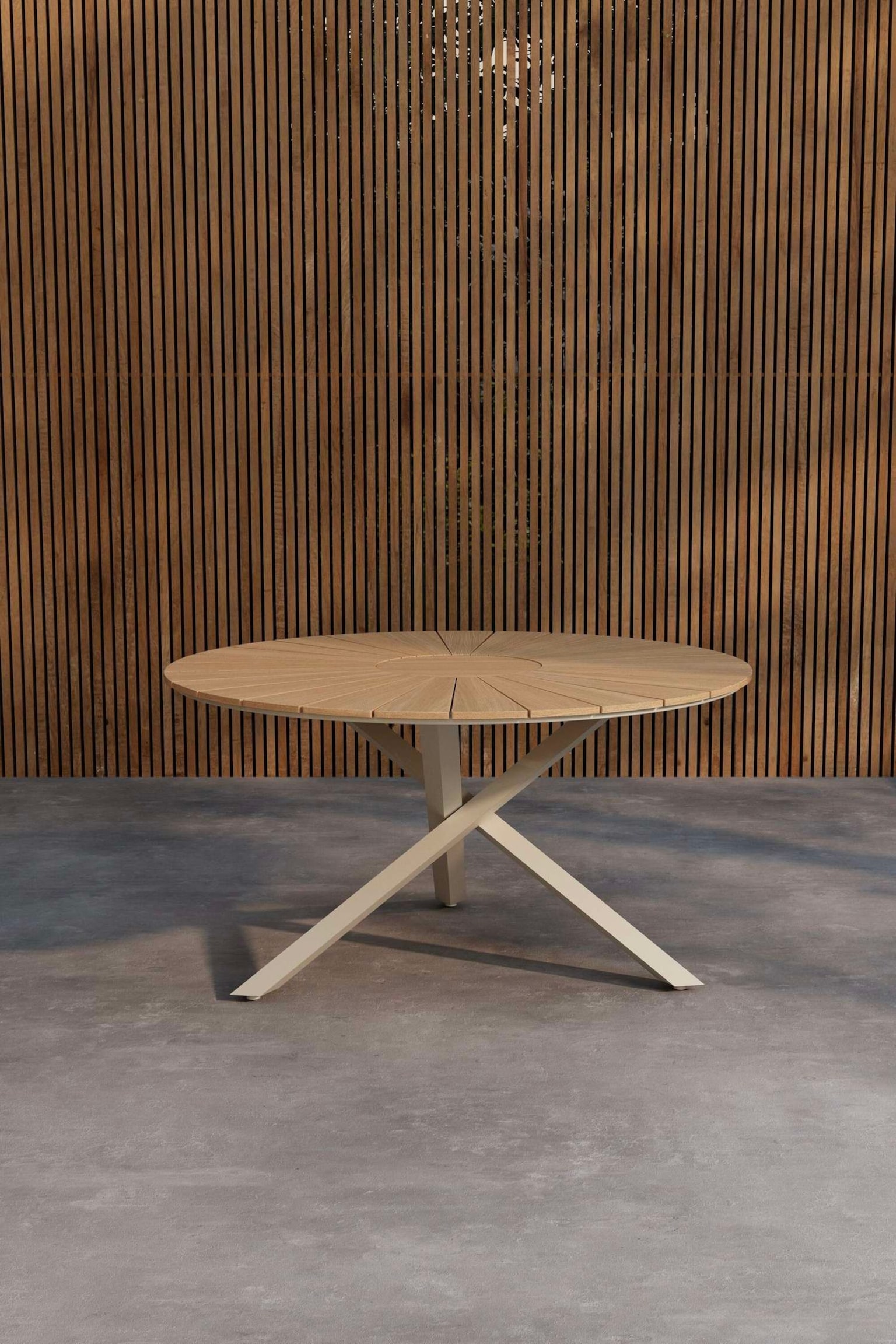 Mexico Rechteckiger Esstisch - Teak, Natur - 2