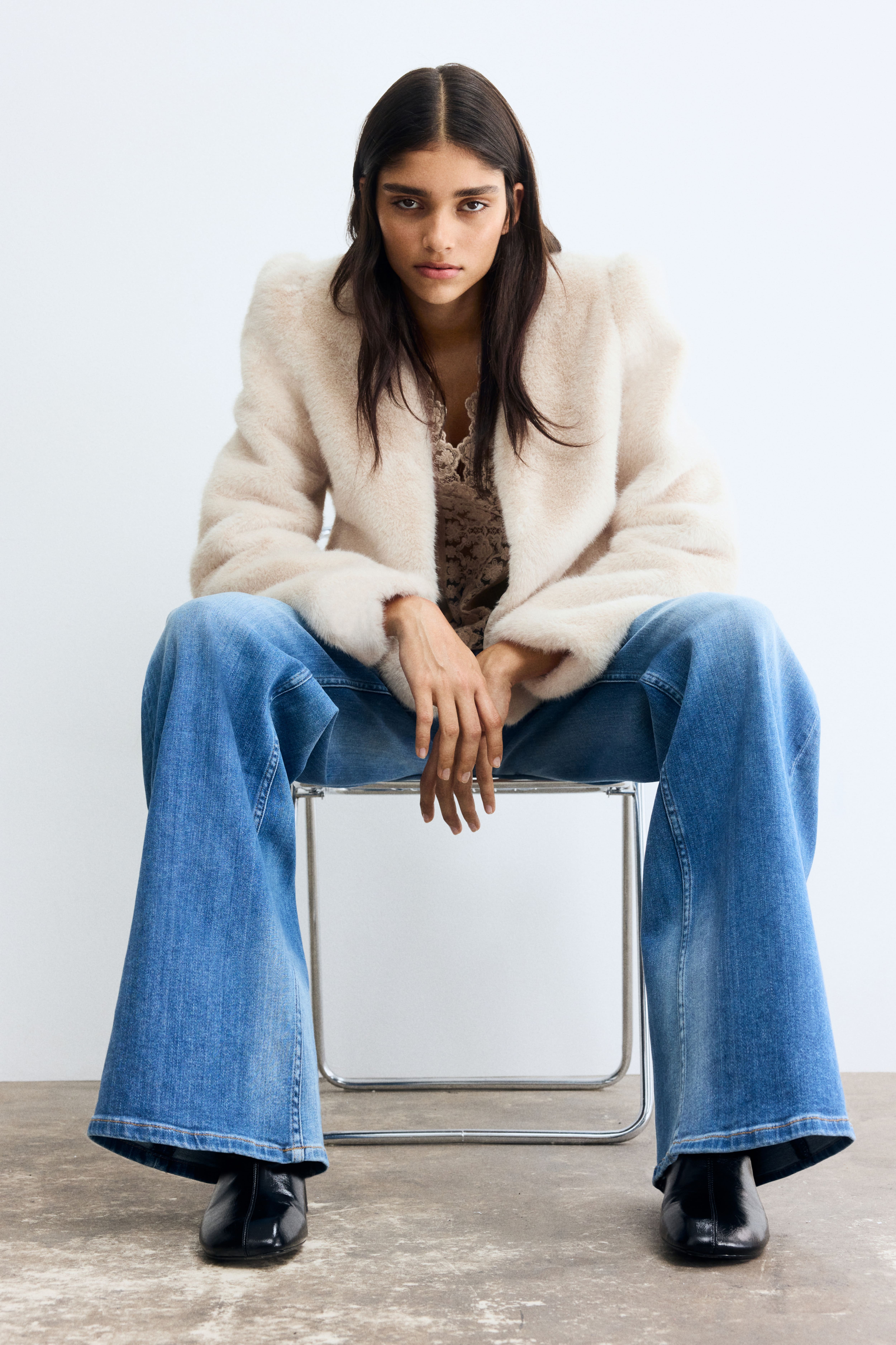 Blouson duveteux