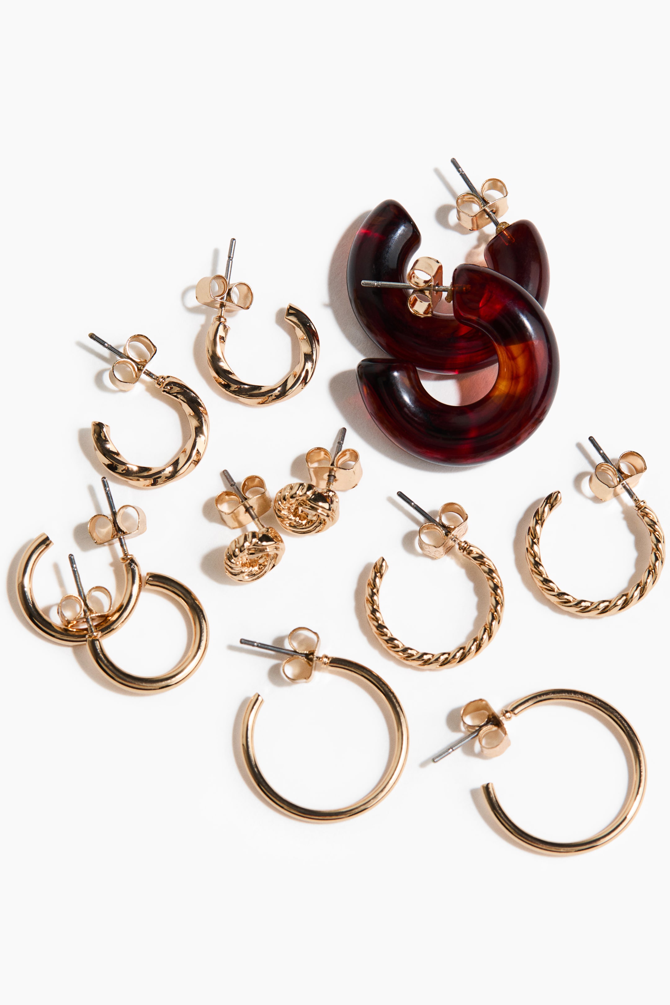 6 Pairs Earrings