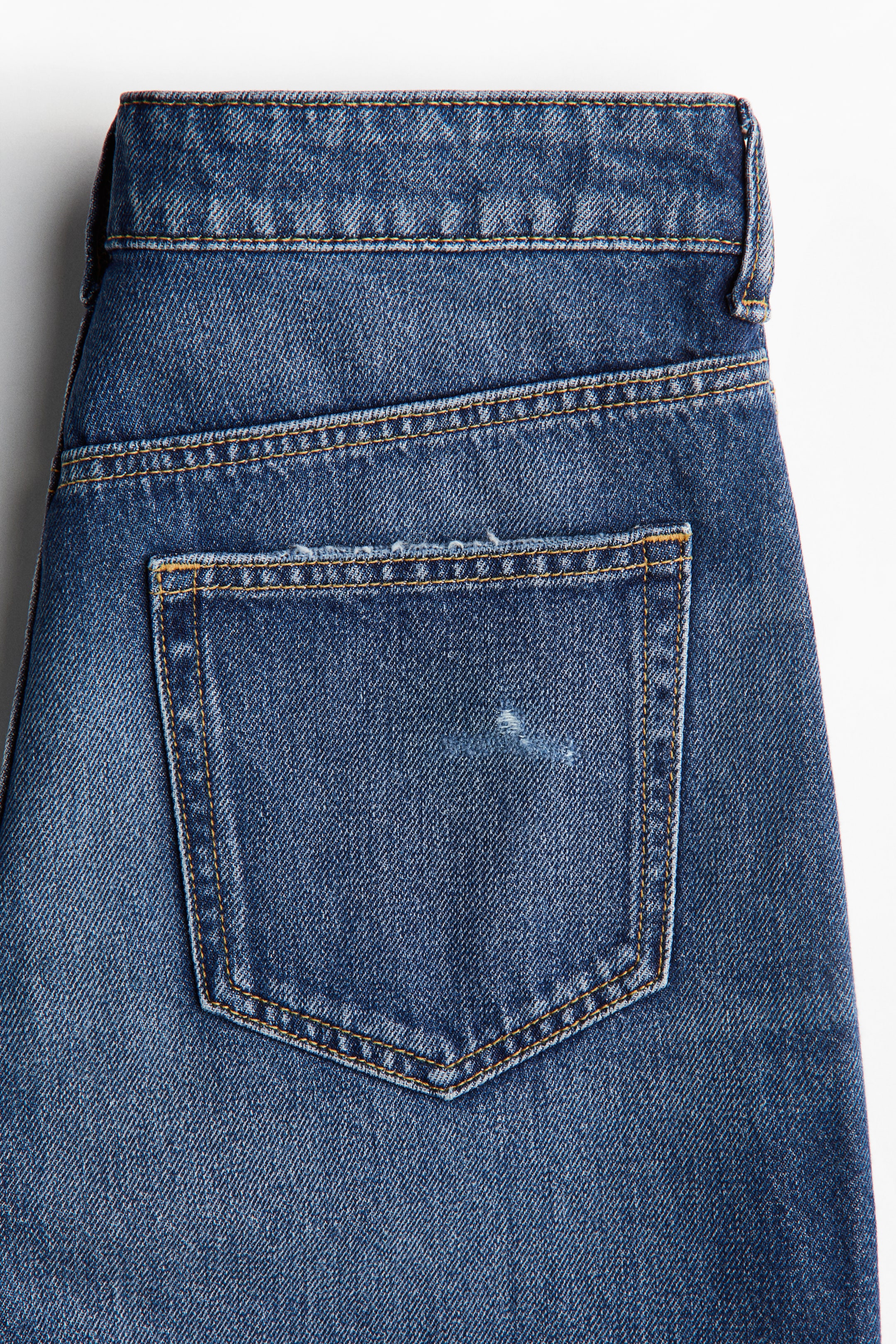 Denim Bermuda Shorts