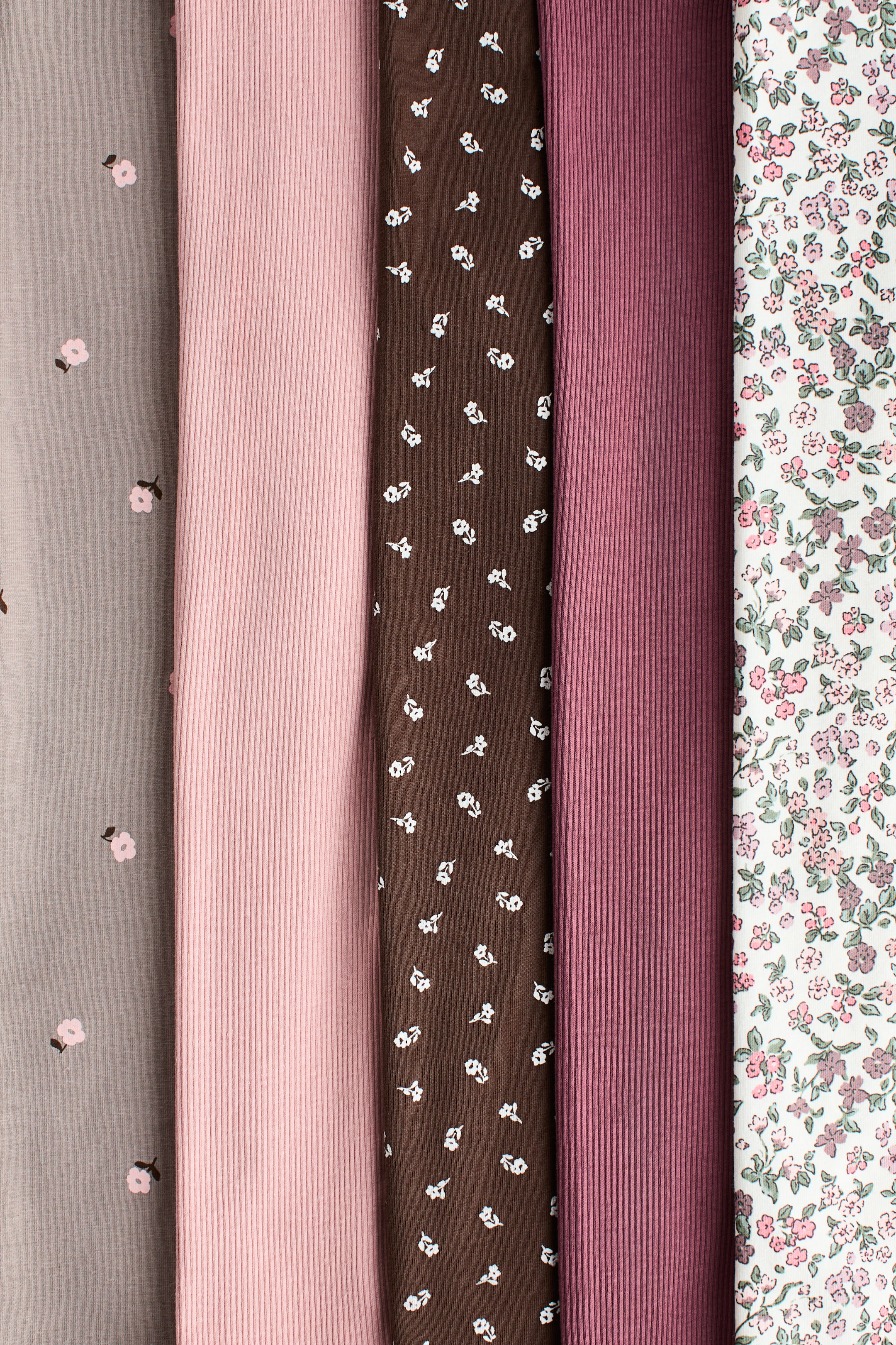 Детские леггинсы H&M 5-Pack Cotton Leggings — фото 2