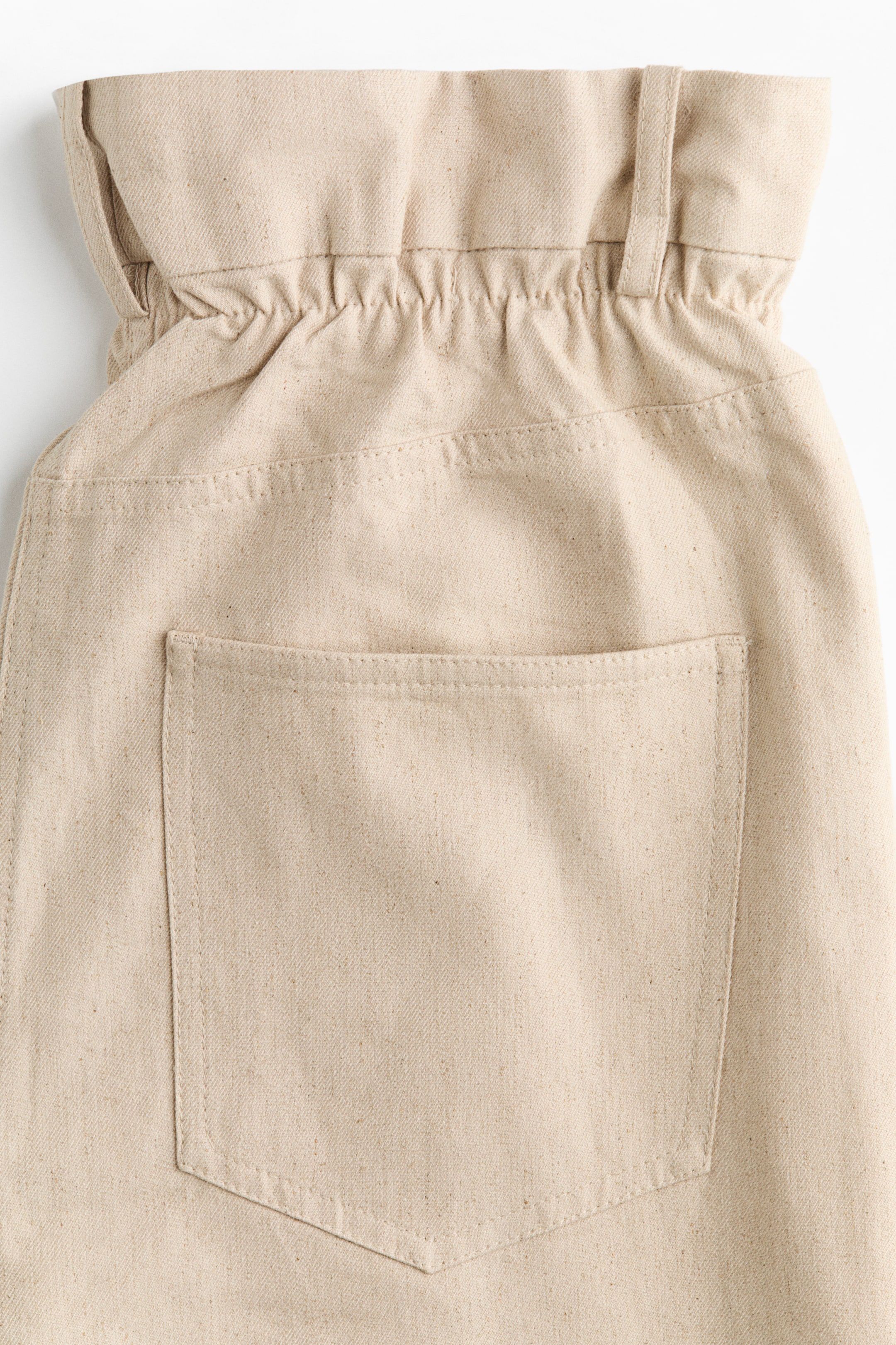 Linen-Blend Bermuda Shorts