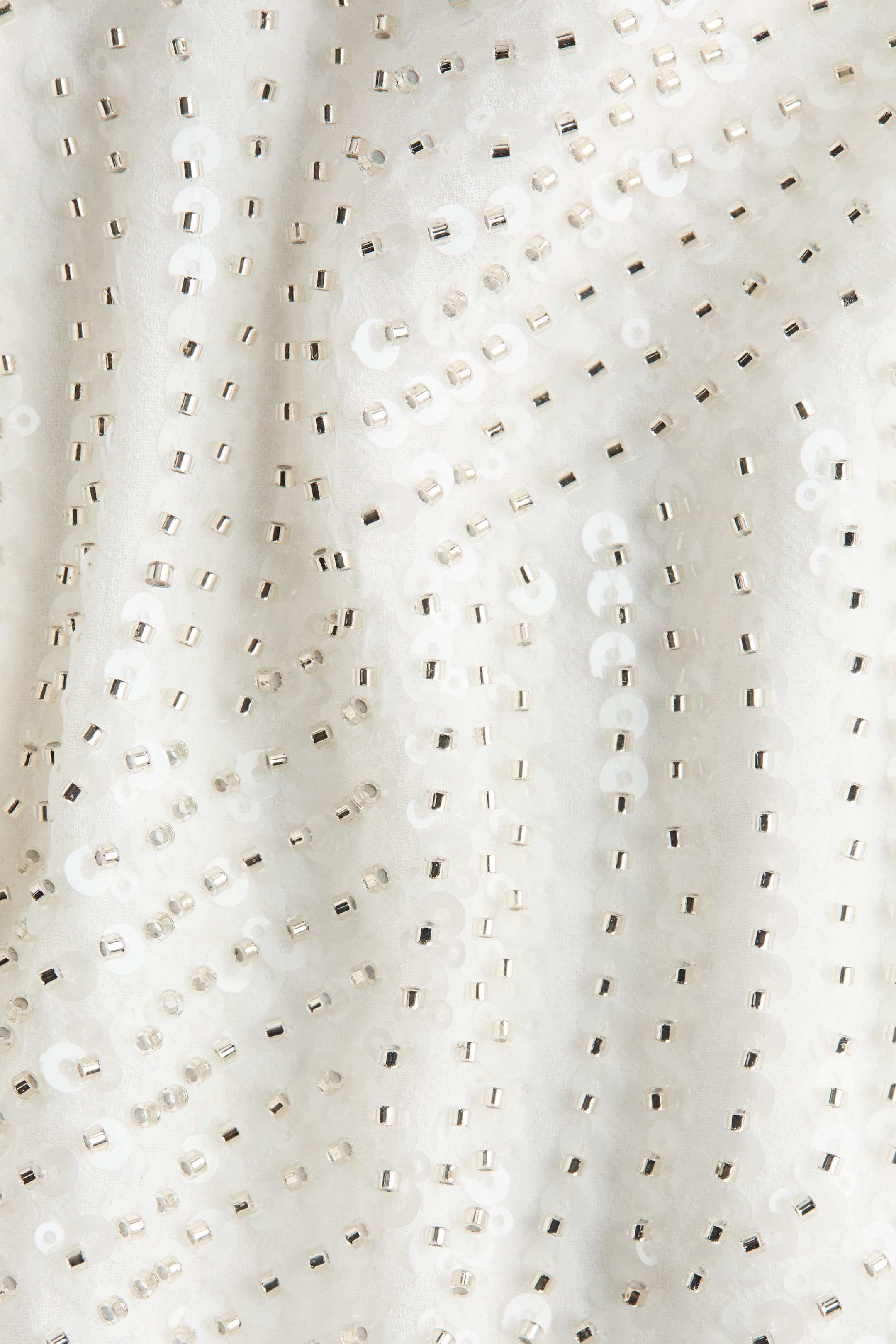 View larger image: Decorative Detail Cropped Top - White - Ladies | H&M AU 5