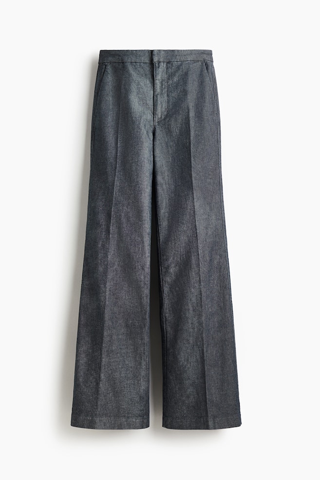 Flared High Jeans - Donker denimblauw/Denimblauw/Donker denimblauw/Zwart/Donkerbruin - 1