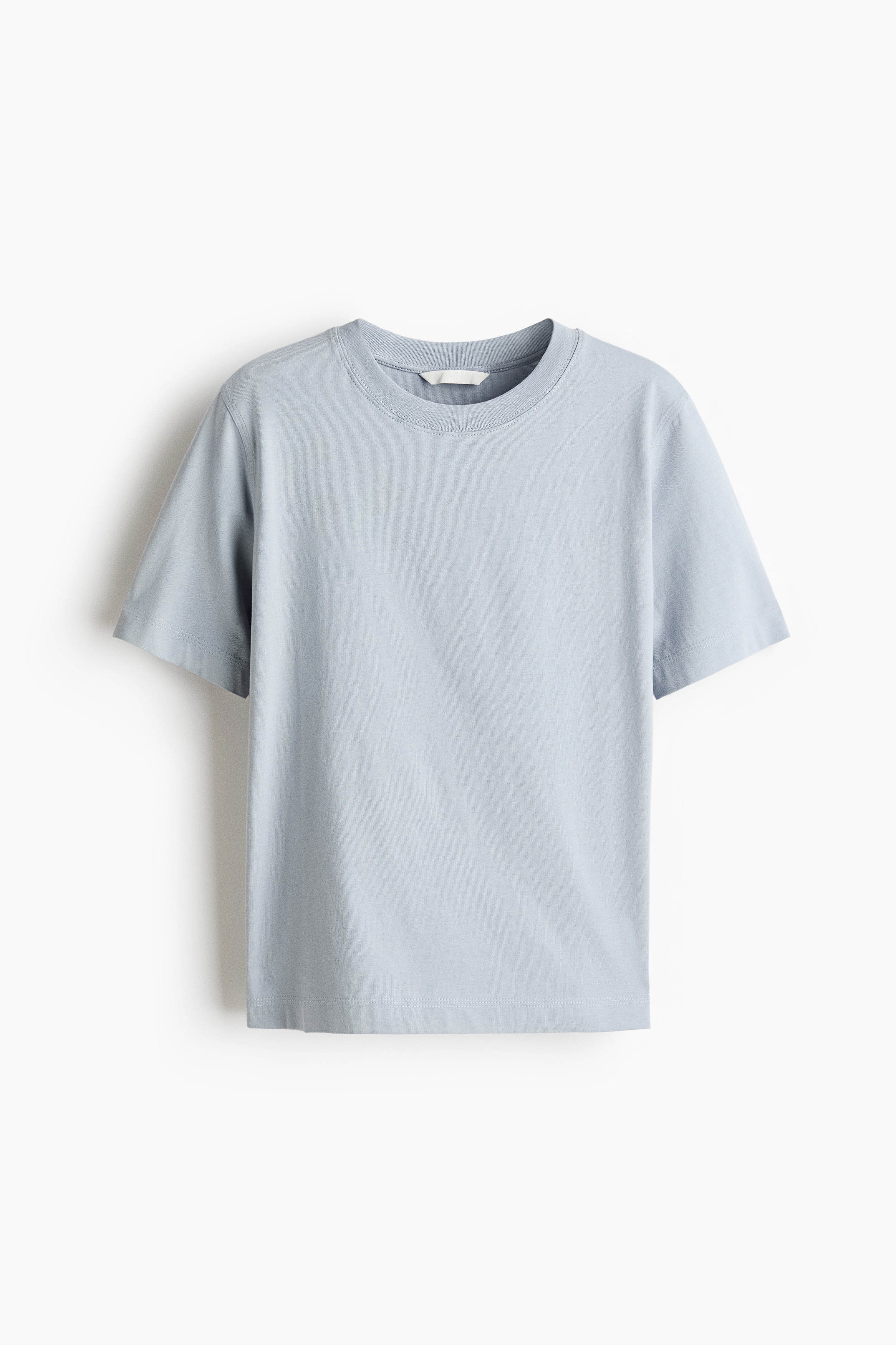 コットンTシャツ - ライトダスティブルー/モール/ホワイト