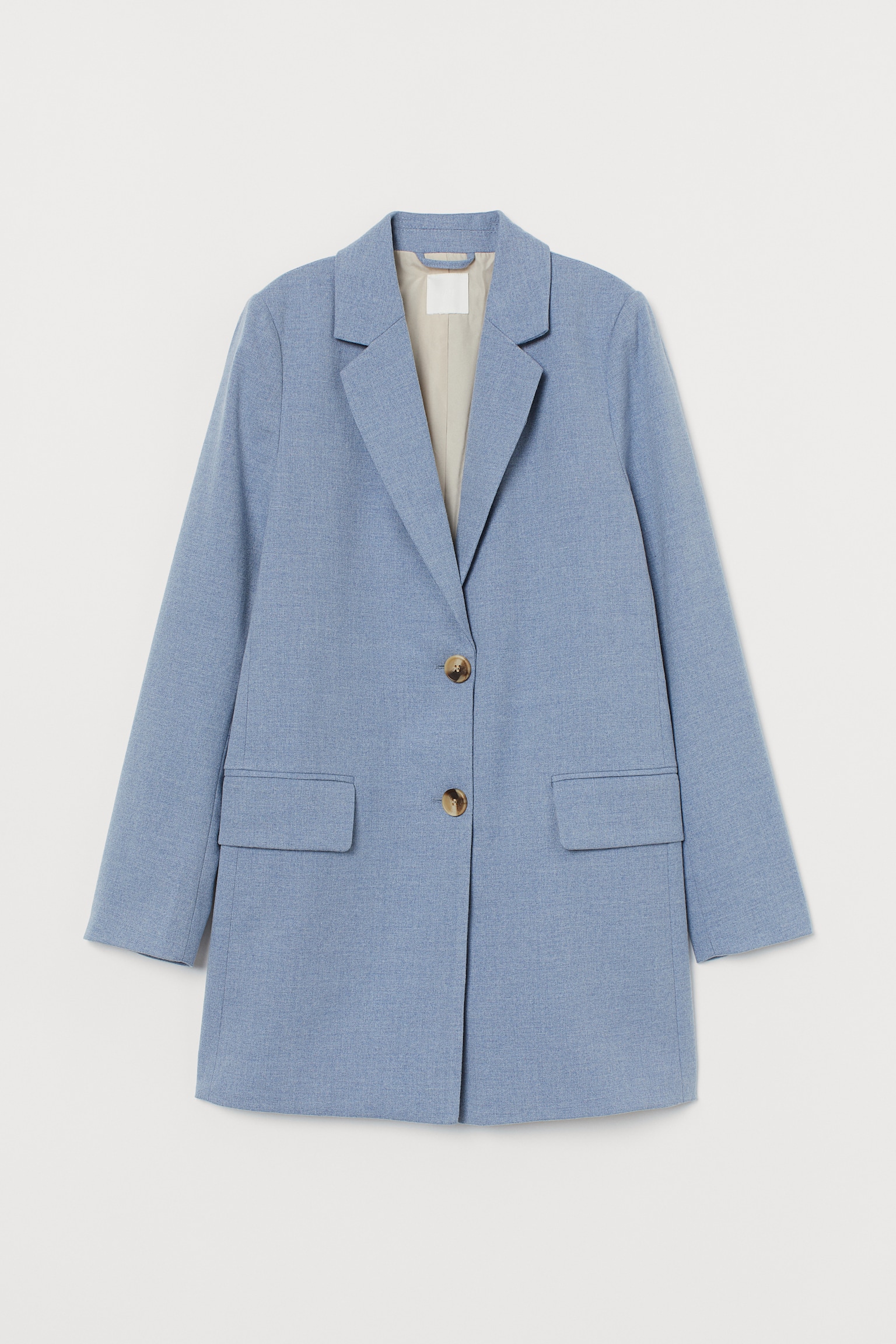 Giacca dritta - Azzurro