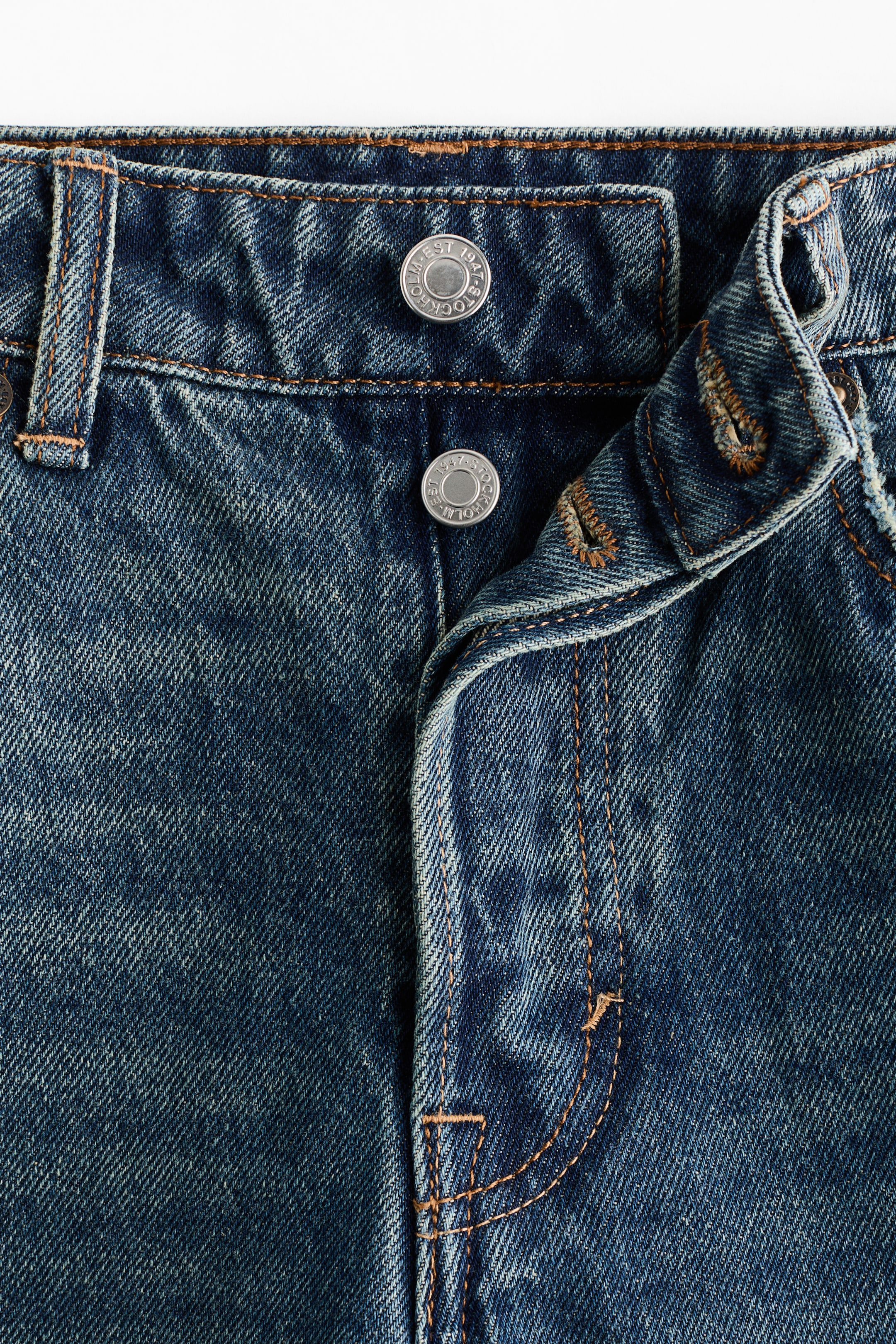 Baggy Regular Waist Jeans