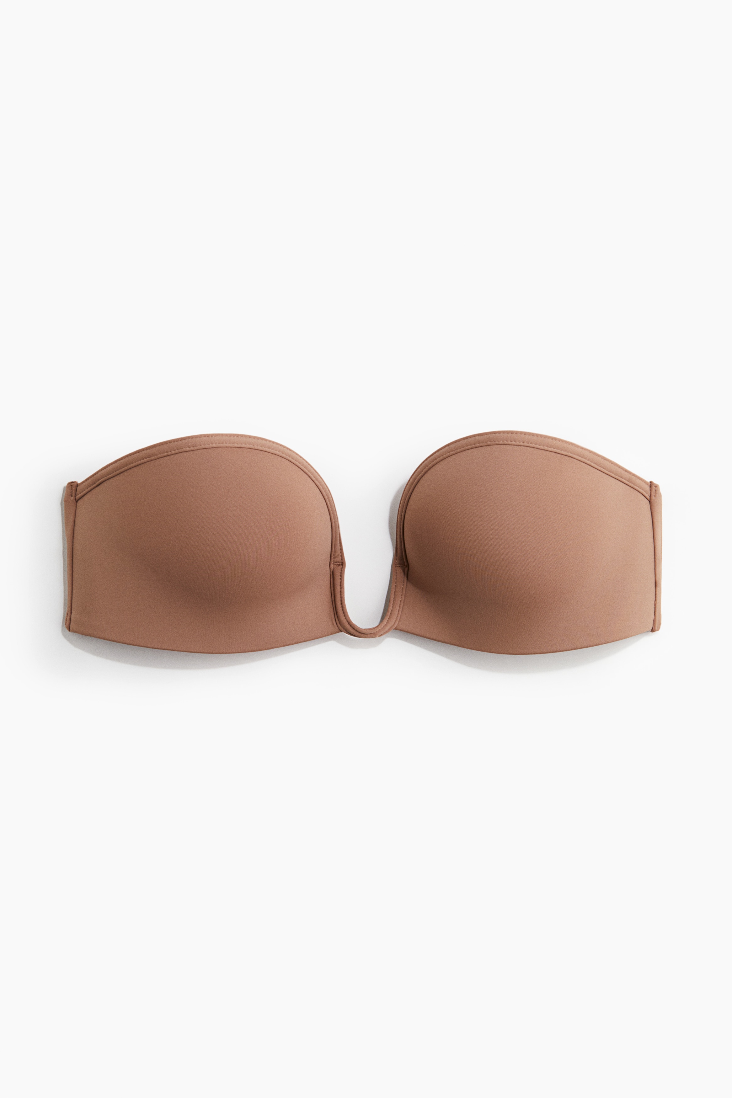Wireless Push Up Balconette Bra - Dark beige/Black/White/Beige/White/Dark brown