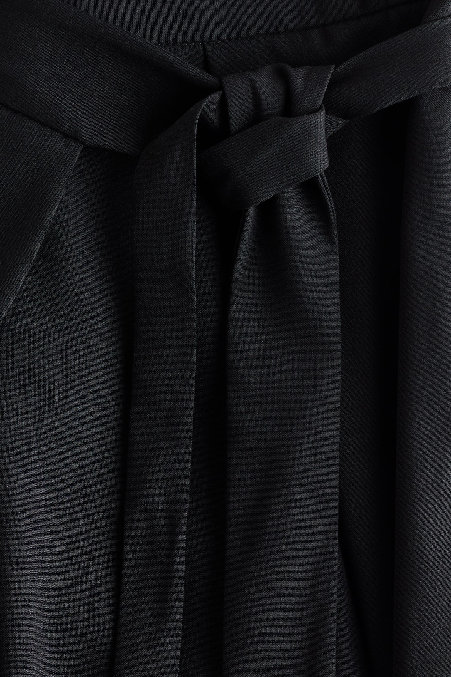 Женские брюки H&M Wrap-Detail, цвет: Чёрный — фото 7