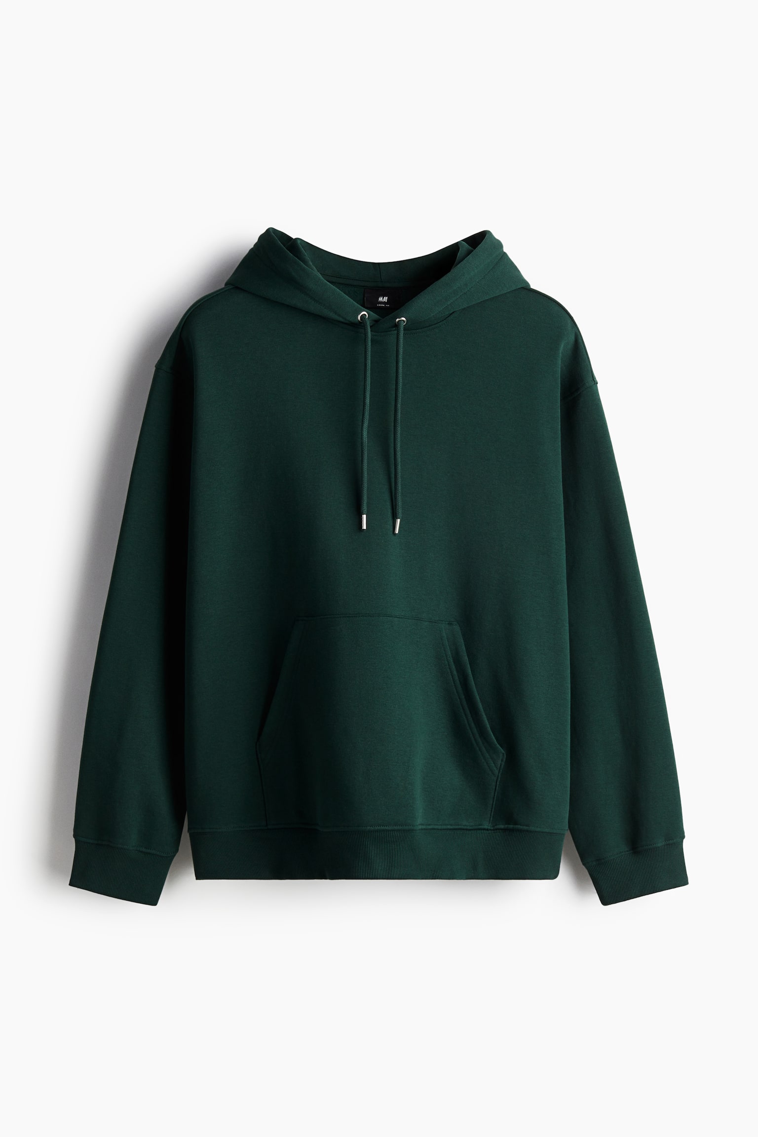 Loose Fit Hoodie - Forest green/Black/Light grey marl/Navy blue/Light beige/Dark brown/Black/Light beige/Dark greige/Pistachio green/White/White/Burgundy/Green/Light brown/Light purple - 2