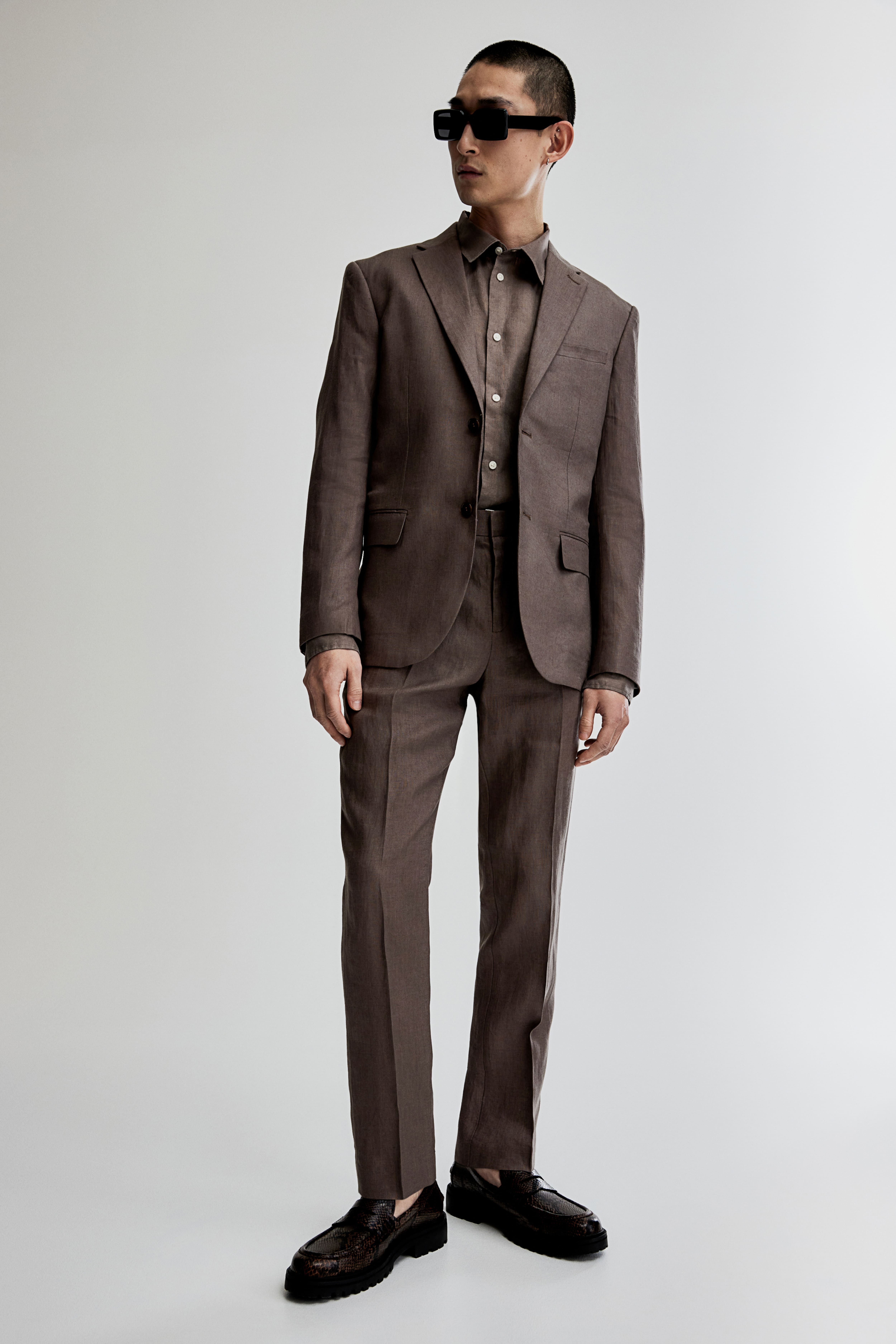 Buy Men Olive Solid Slim Fit Formal Blazer Online - 628024 | Peter England
