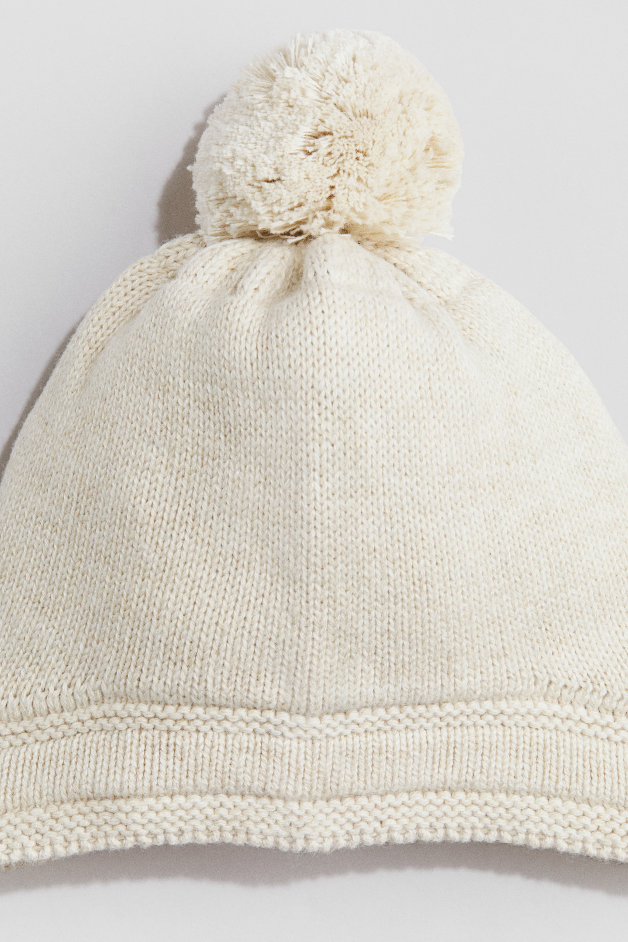Knit Beanie with Chin Strap