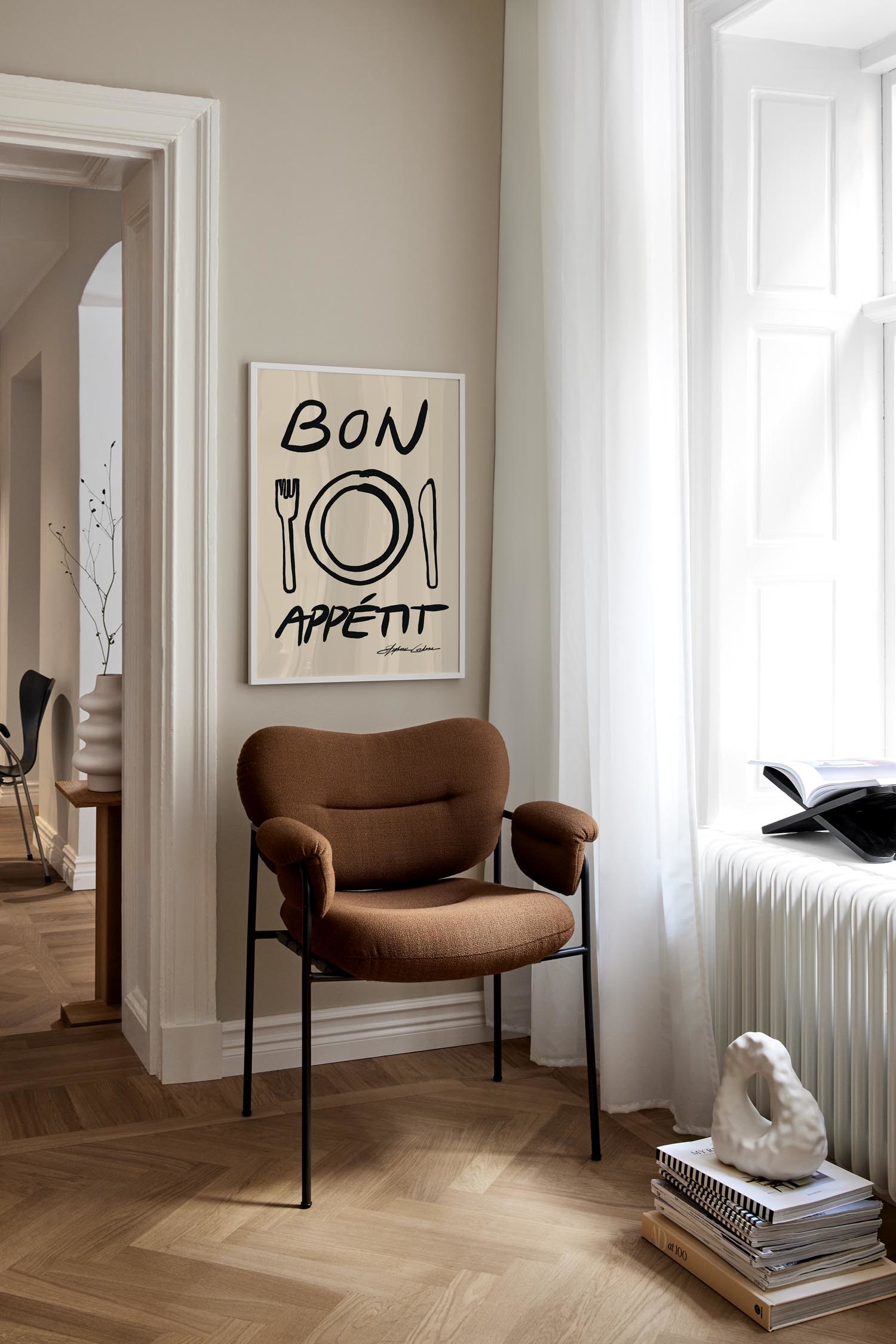 Stephie Cardona Poster - Bon Appetit/Cin Cin/Olives/Fresh Pasta/Yes Chef