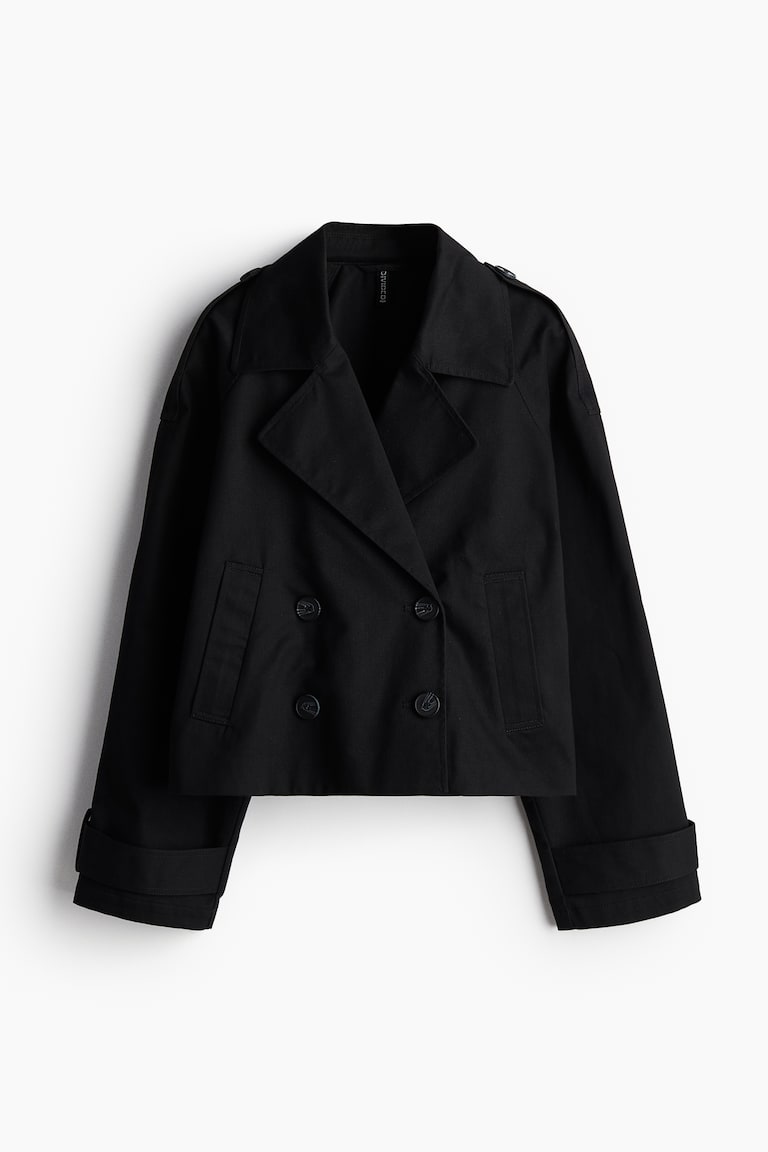 Short trench coat
