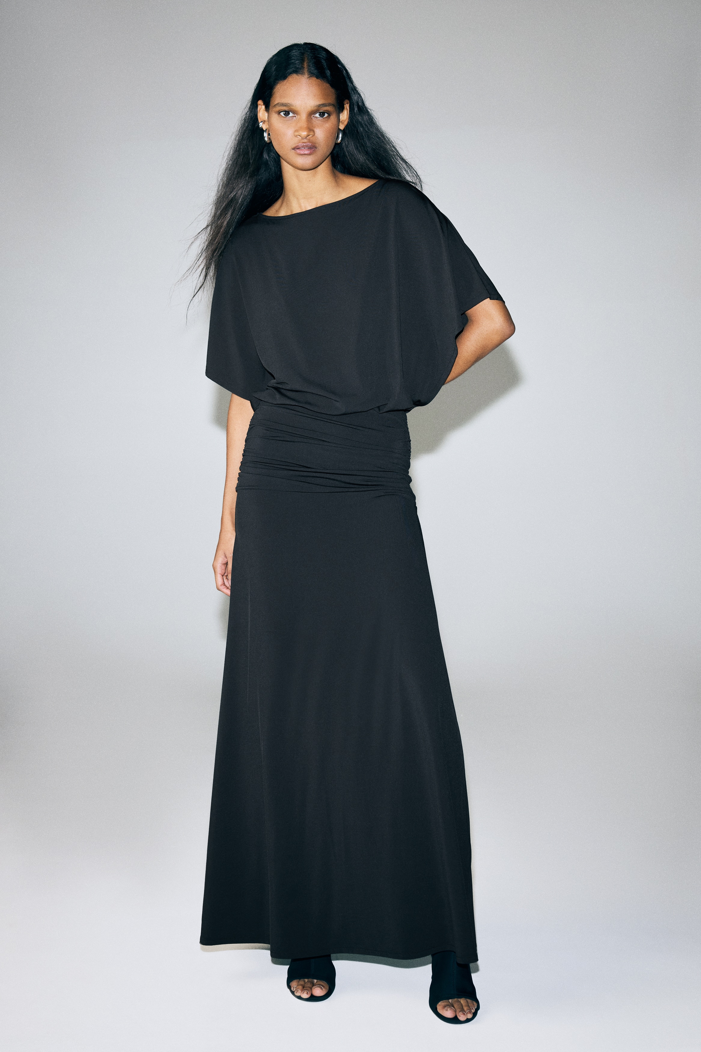 Draped Maxi Dress thumbnail 2