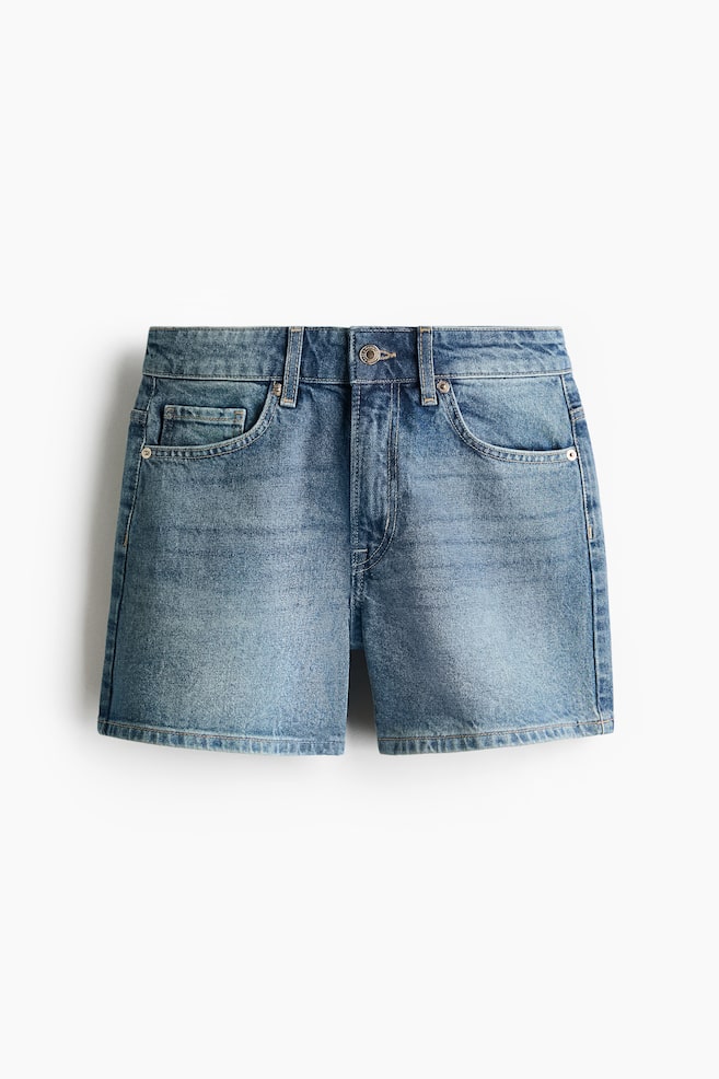 Denim shorts - Denim blue/Light denim blue/Dark denim blue/Washed black - 1