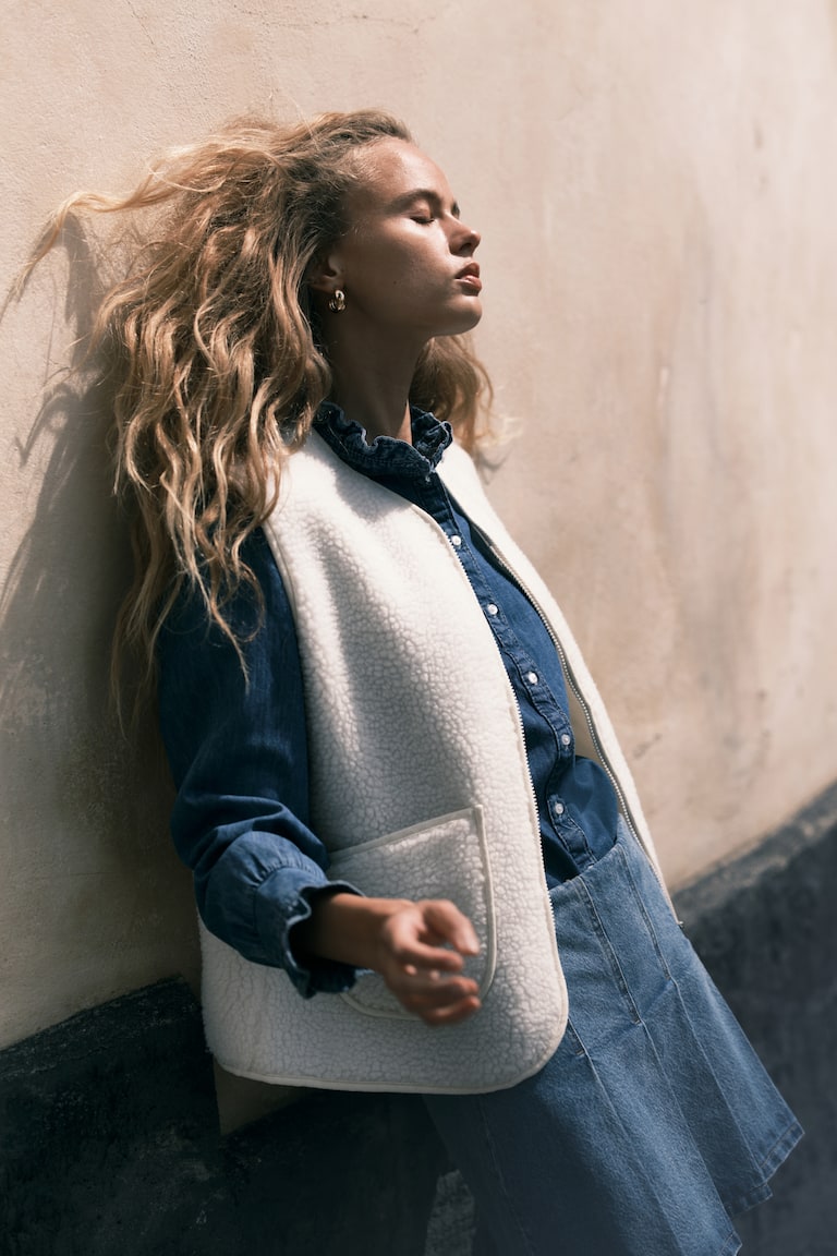 Radiological Diagnostics Veste Jeans Femme Sans Manche