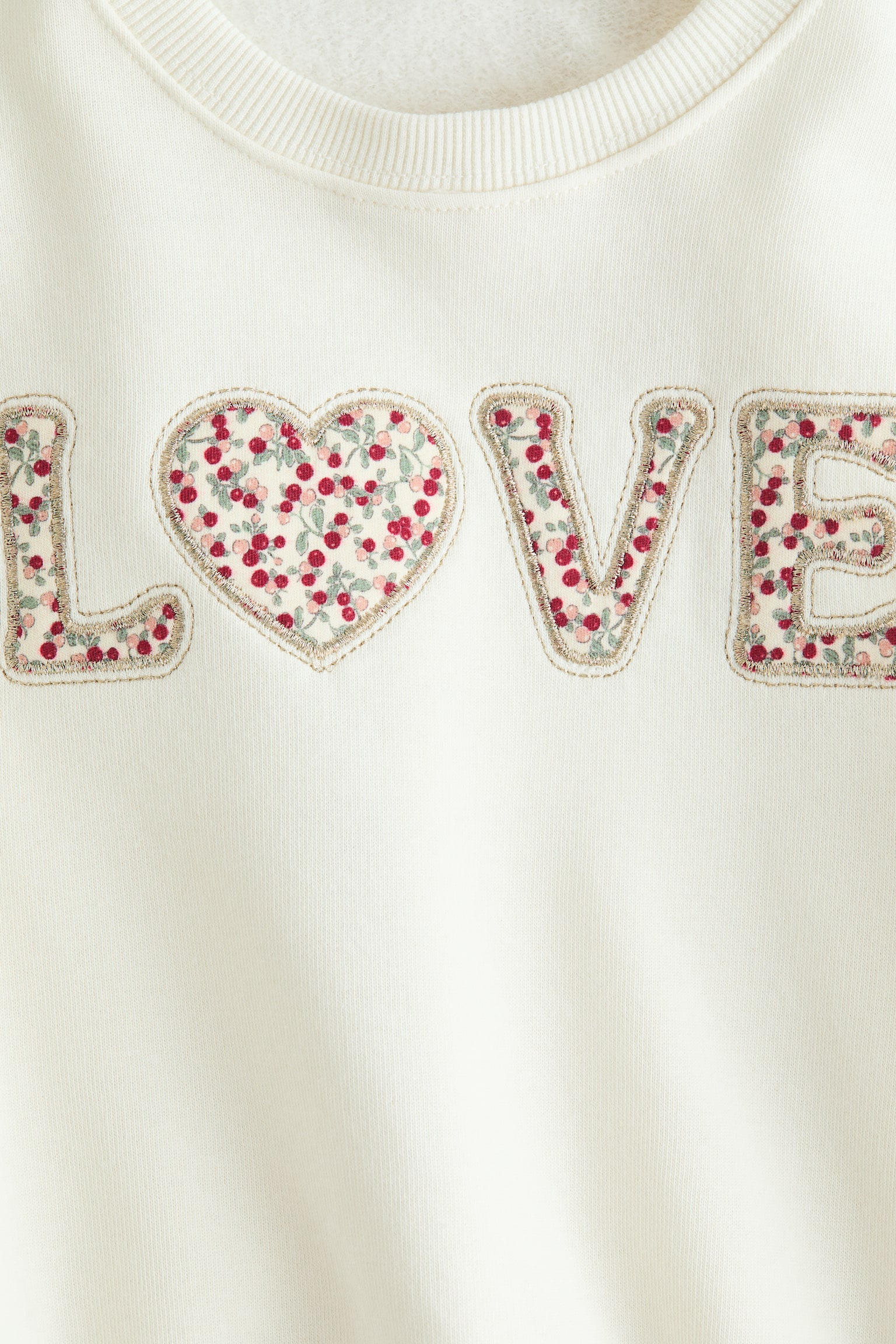 Sweatshirt - Cream/Love/Navy blue/Holly jolly/Light pink/Bows/Light pink/Horse/Light pink/Paris/White/Rainbow/Light beige/Unicorn/White/Amour/Cream/Dance Everyday/Navy blue/Paris/White/Cherries/Light orange/Pumpkin/Black/Hearts/Black/Bats/Light grey marl/Butterflies - 2