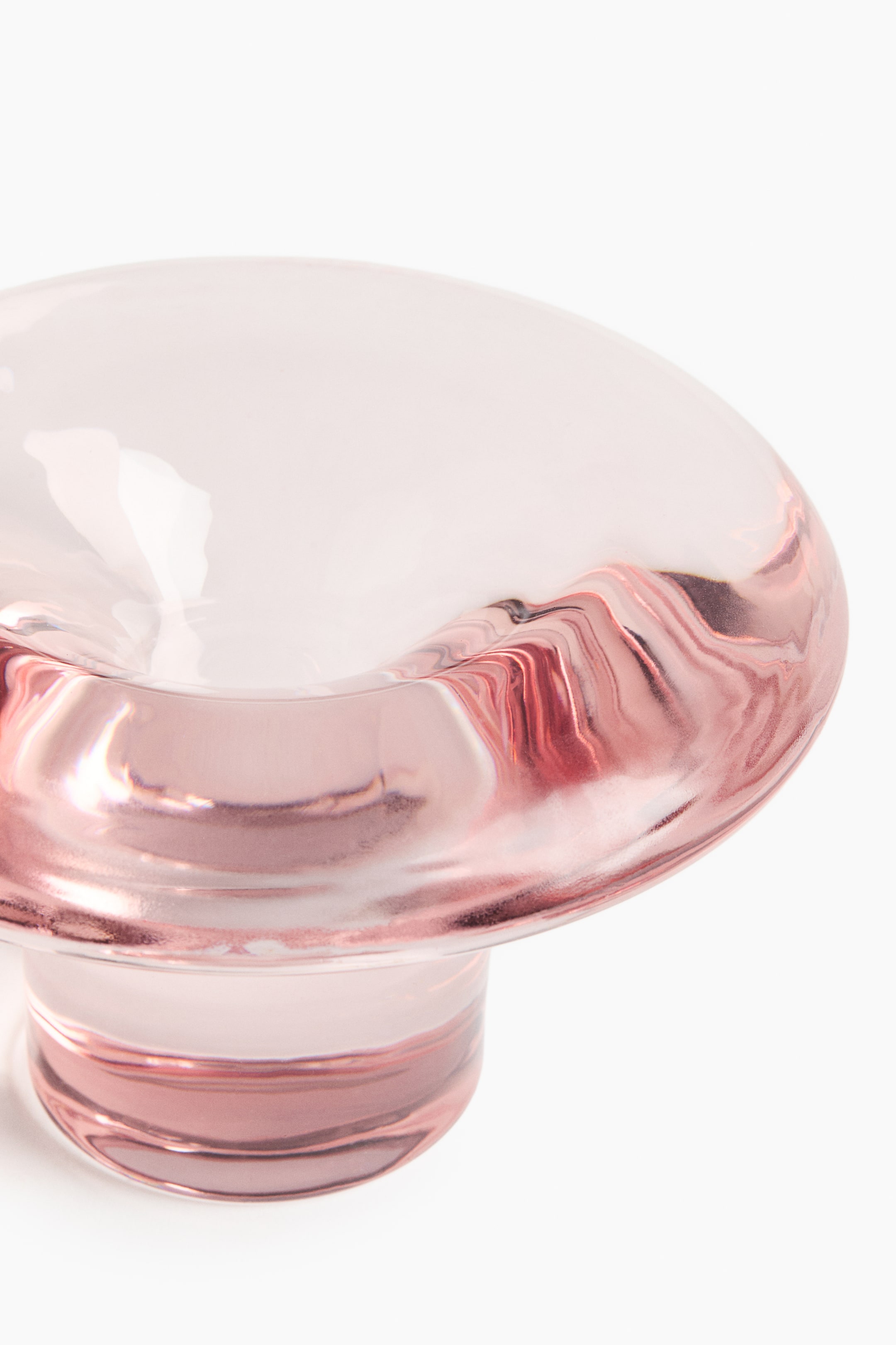הצגת תמונה גדולה יותר: כלי זכוכית לנר - ורוד - Home All | H&M IL 5