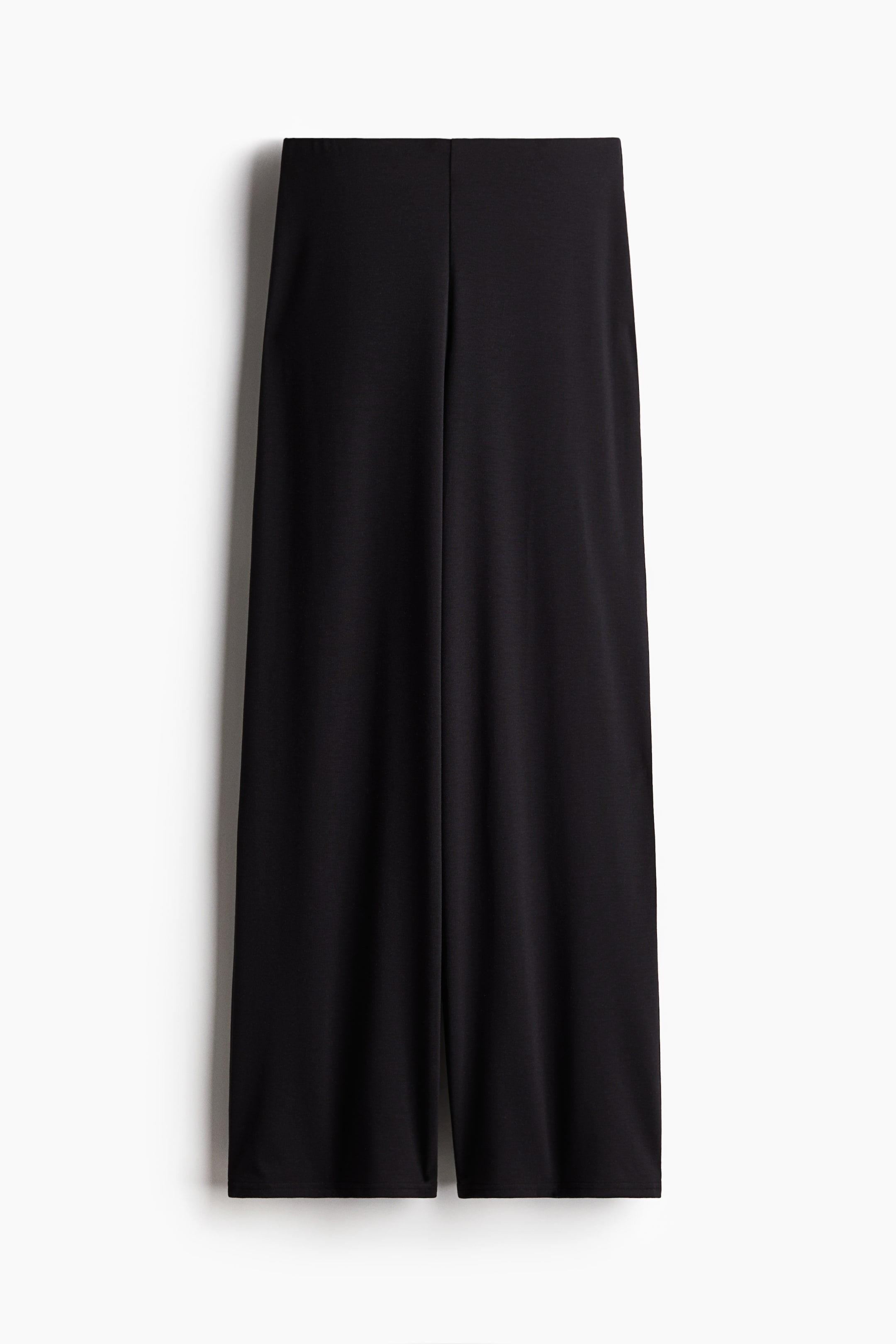 Wide-Leg Jersey Pants