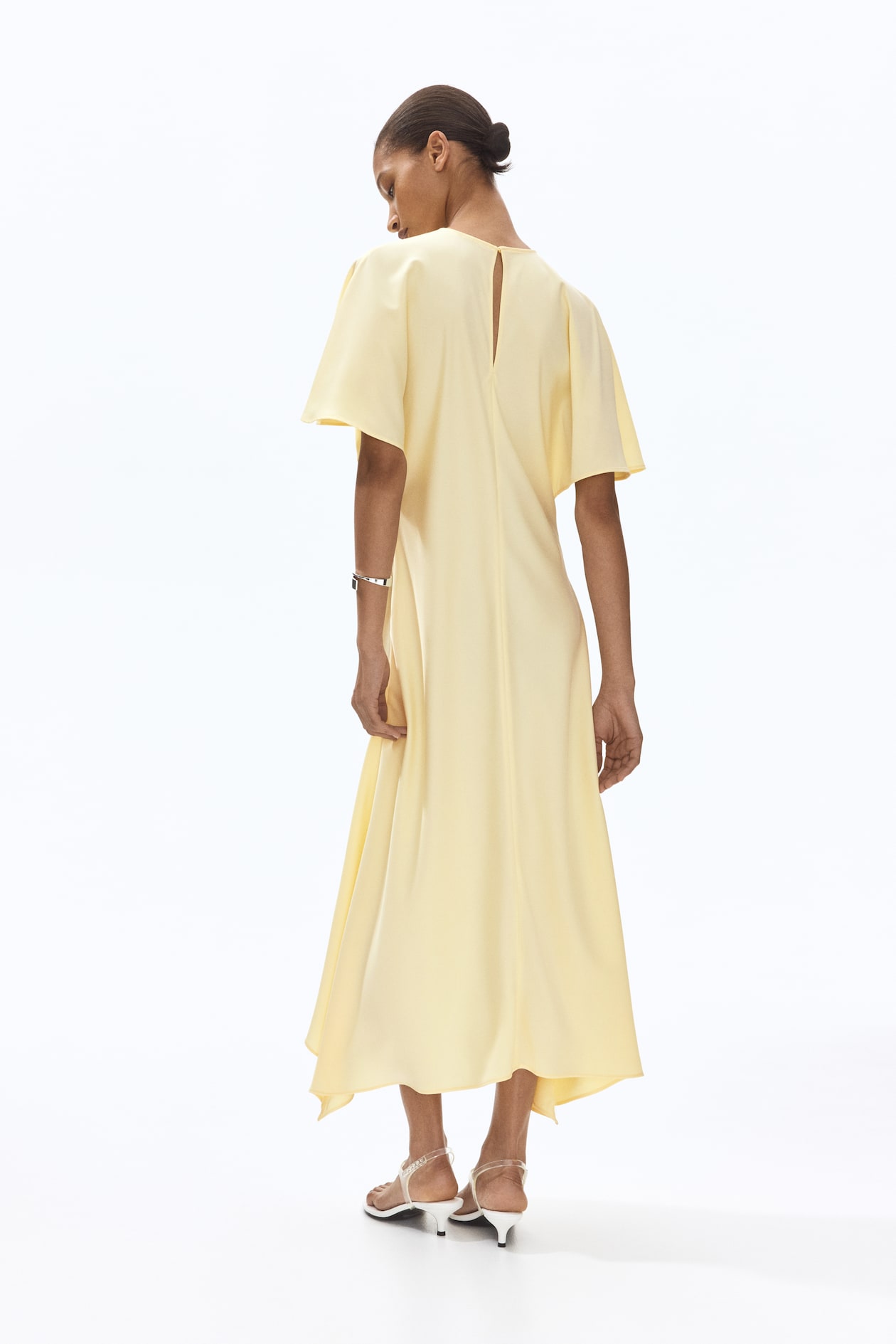 Satin Midi Dress - image 5
