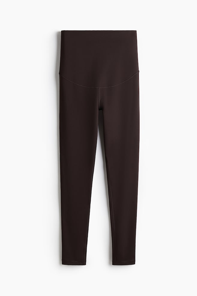 MAMA Before & After Sportlegging - Donkerbruin/Zwart - 1