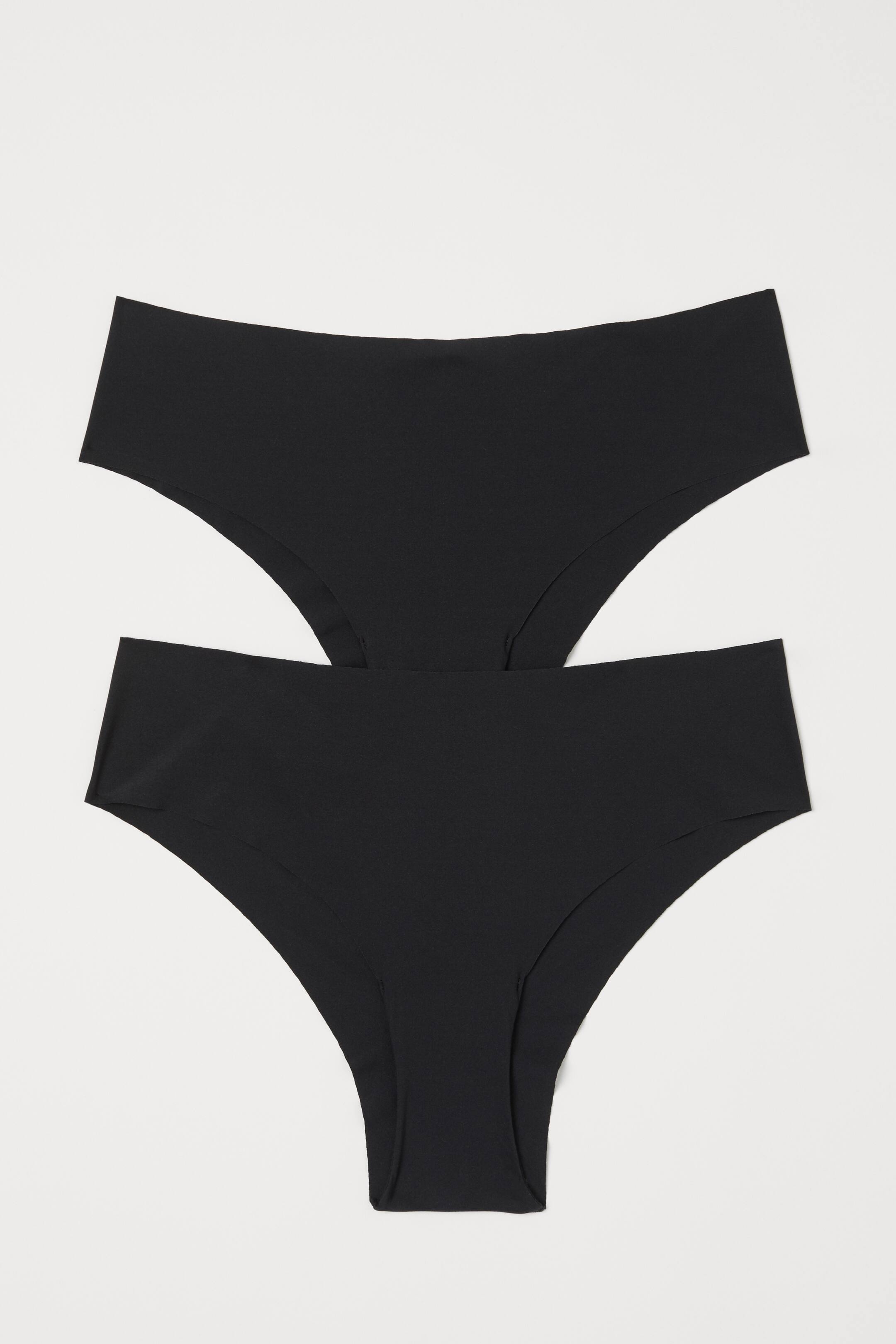 查看大圖: Hipster 2件入內褲 - 黑色 - Ladies | H&M 1