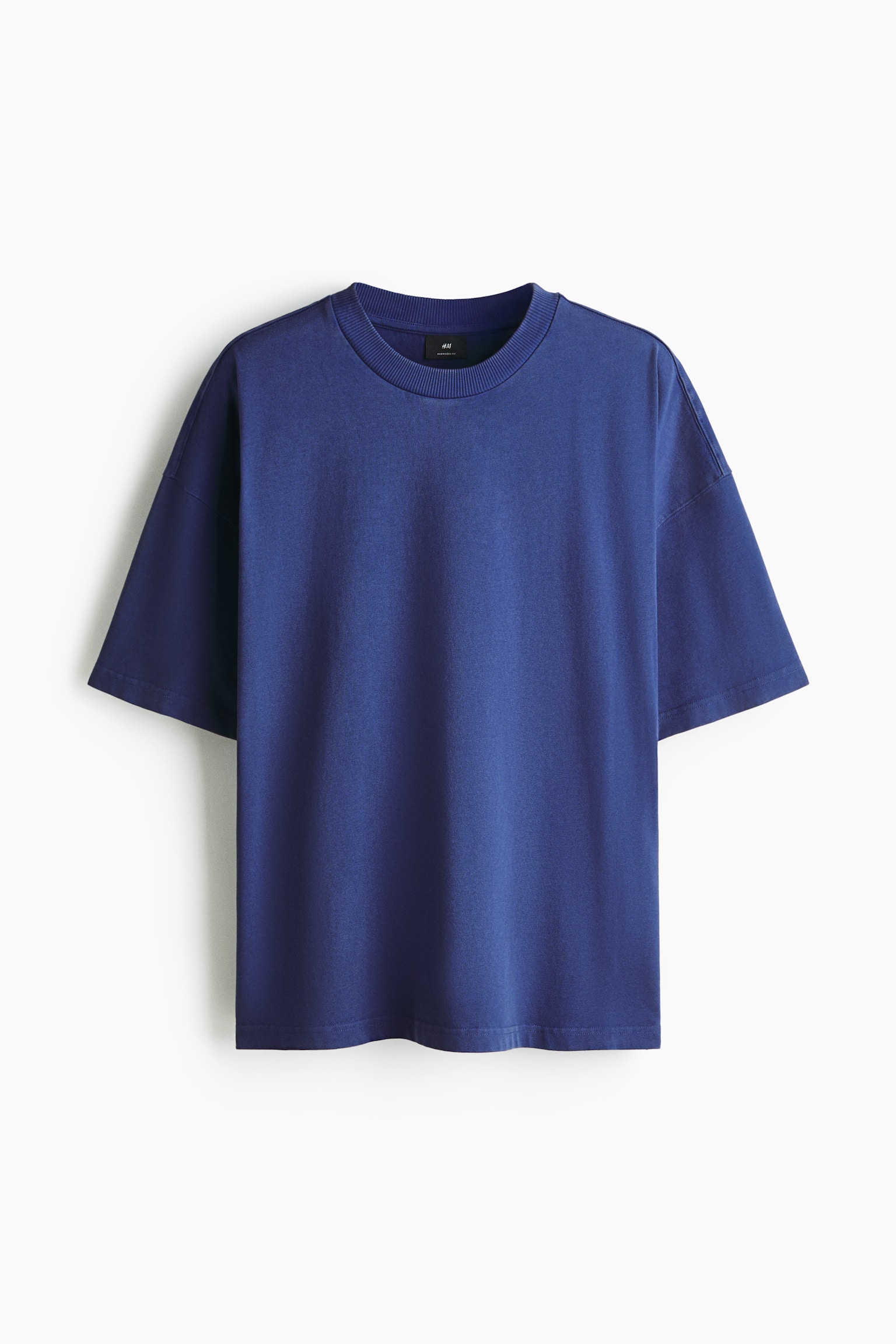 Oversized Fit T-shirt - Dark blue - 1