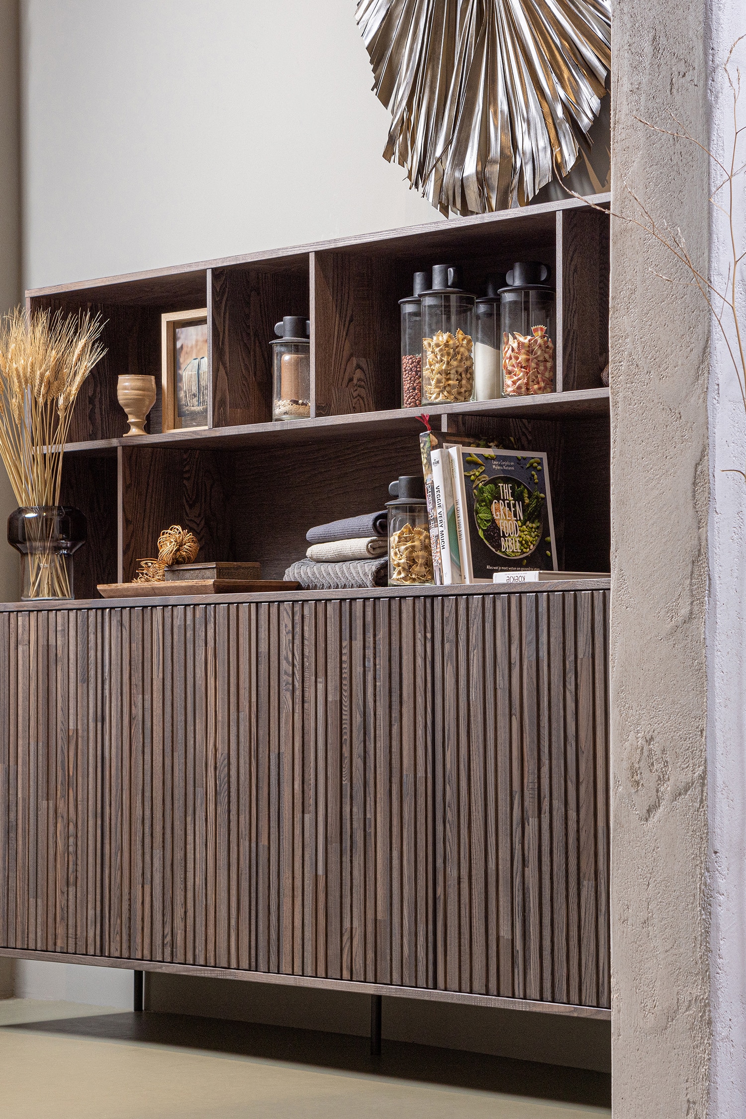 New Gravure Wandschrank - Braun