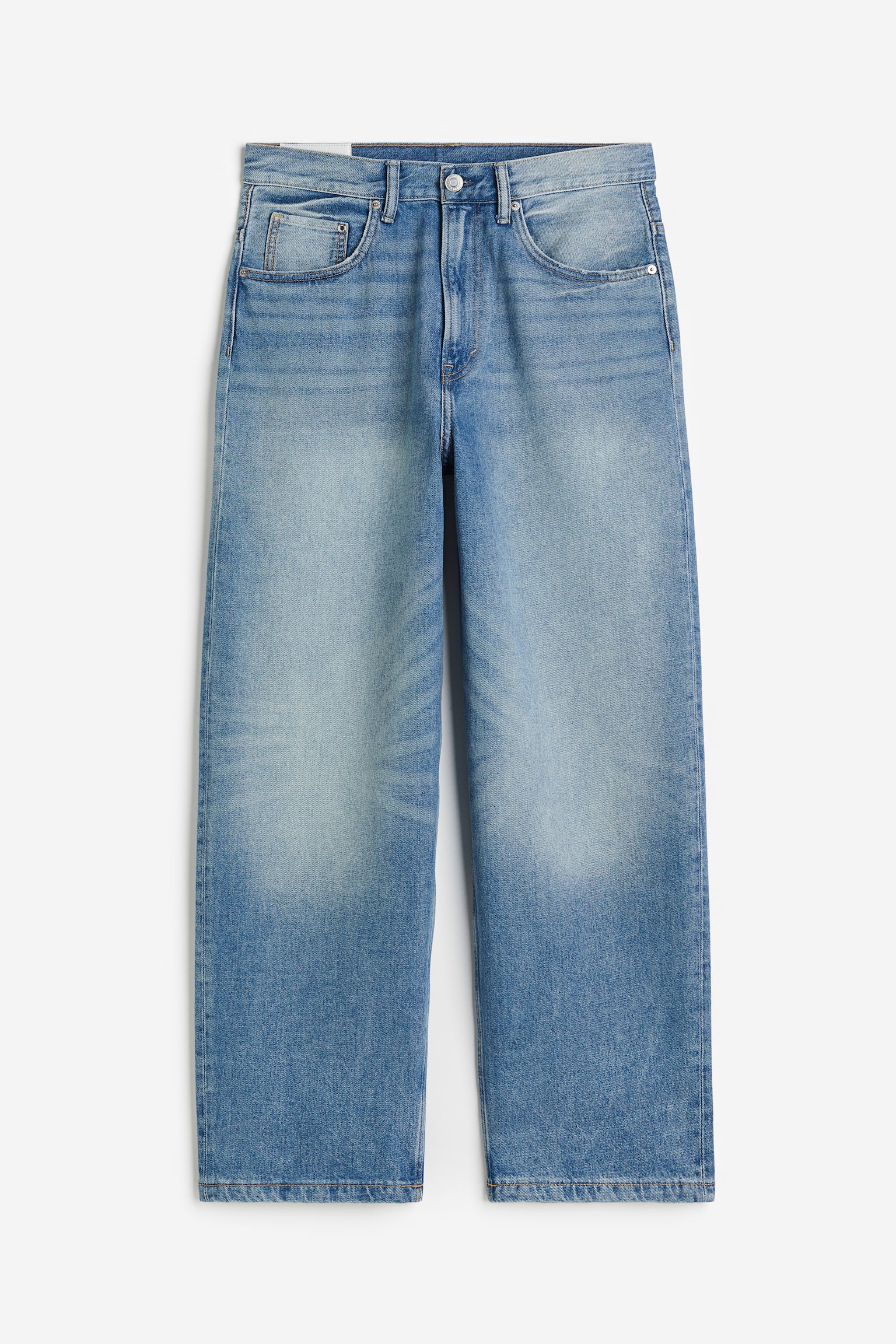 Baggy Jeans - Denim blue/Dark denim grey/Light denim blue/Light grey/Light grey denim - 2