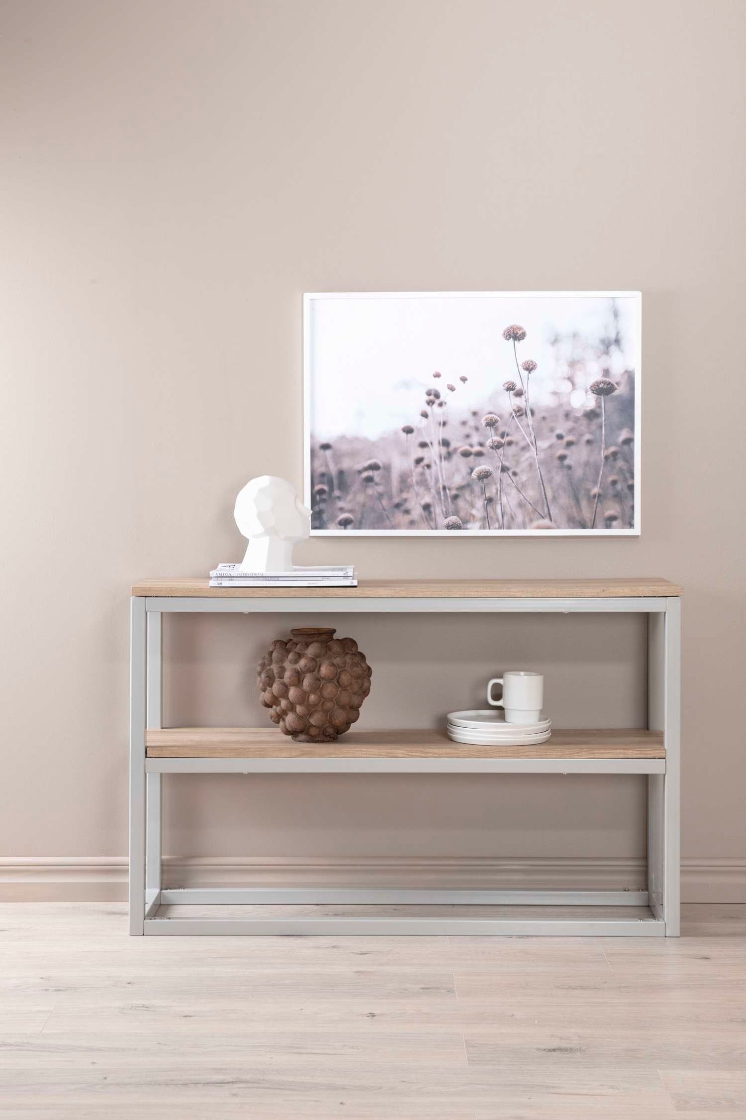 Rise Side Table - Paper Laminate, Nature