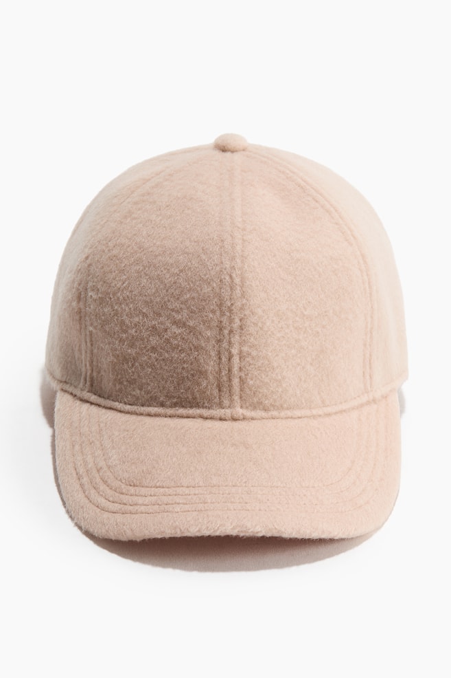 Casquette en feutre - Beige clair/Gris - 1