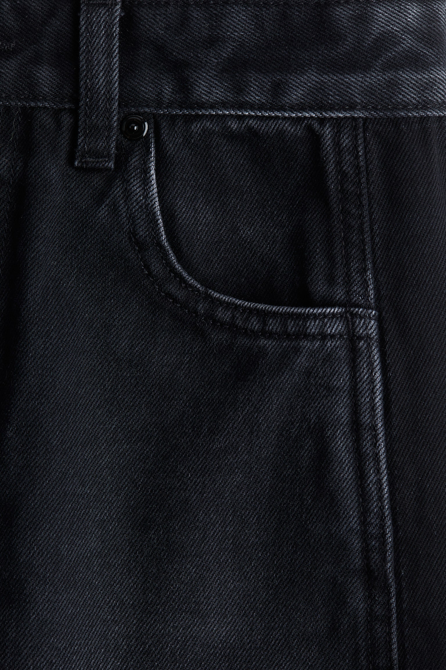 Jeans cu croială dreaptă - Negru - 7