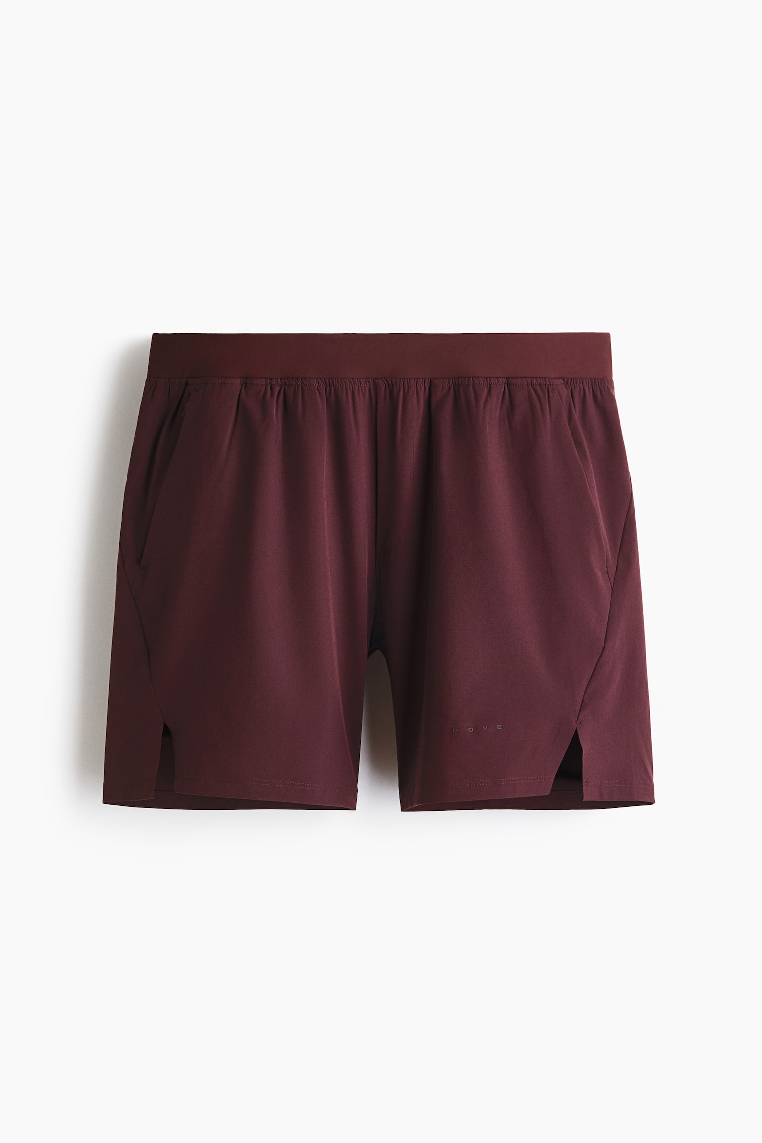 Mid-Length Sports Shorts with DryMove™ - Burgundy/Black/Navy blue/Gray/Dark green/patterned
