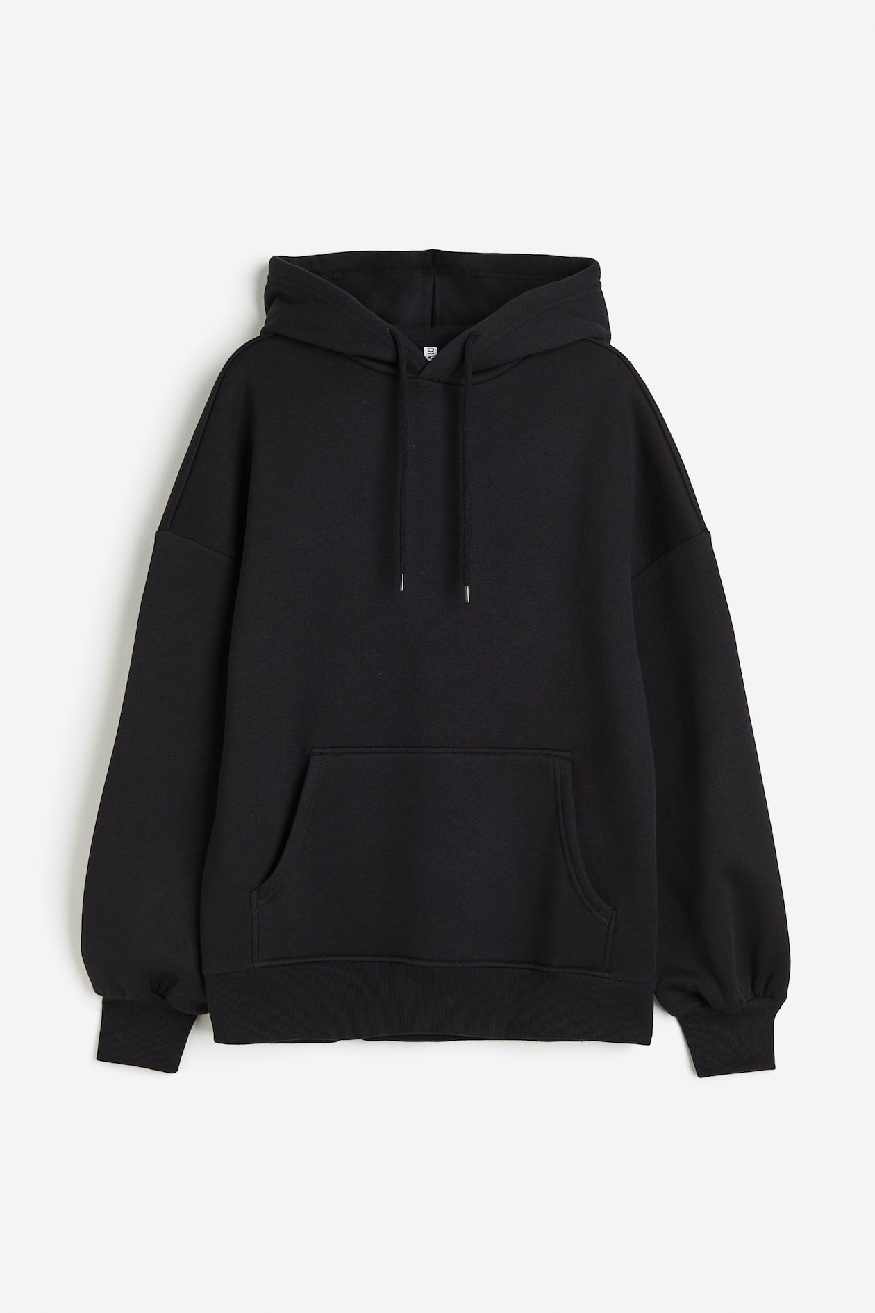 Kapuzenpullover Zara Damen Pullover Oversized Hoodie Schwarz