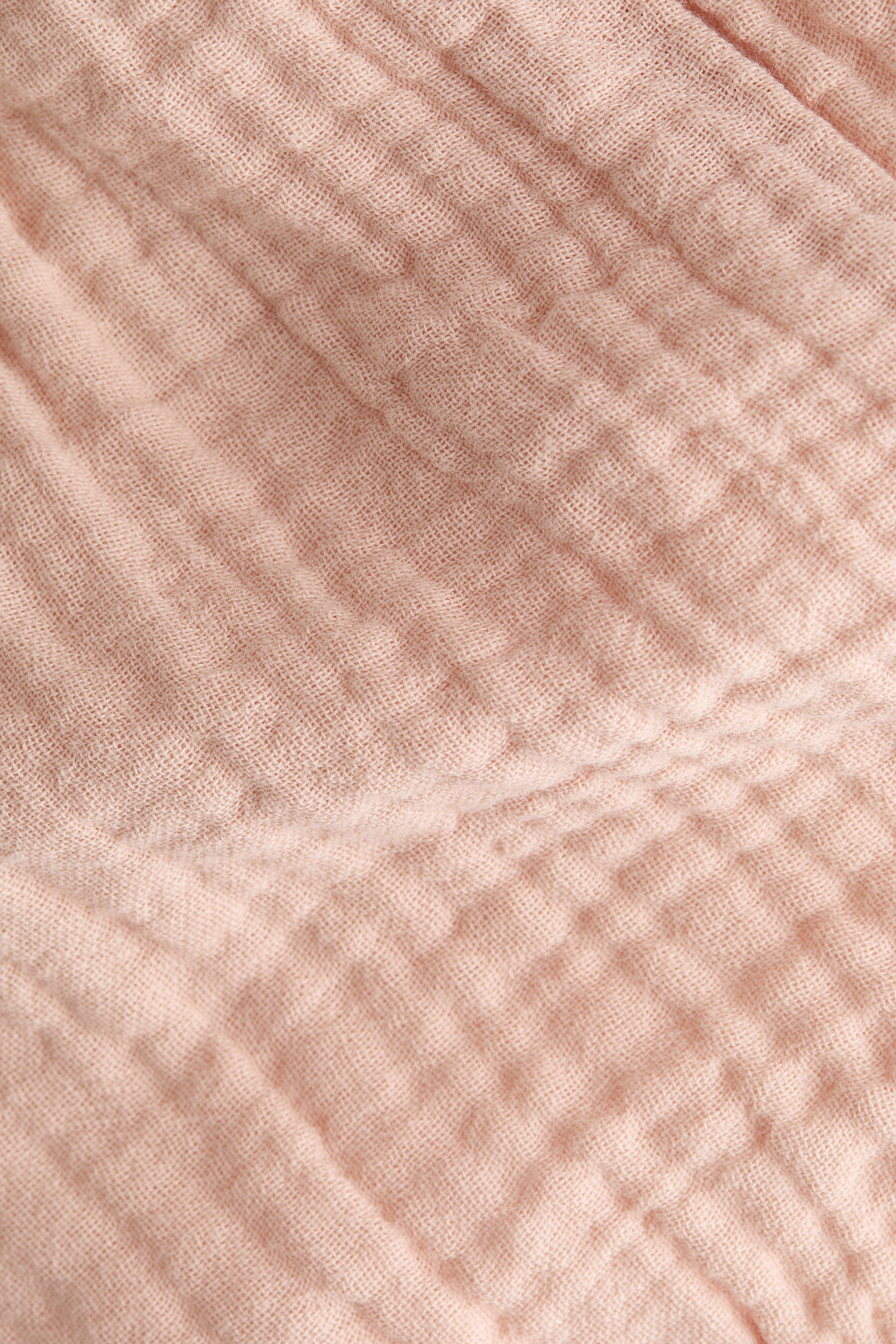 Ensemble 2 pièces en mousseline de coton - Rose ancien clair/Vert/fleuri - 3