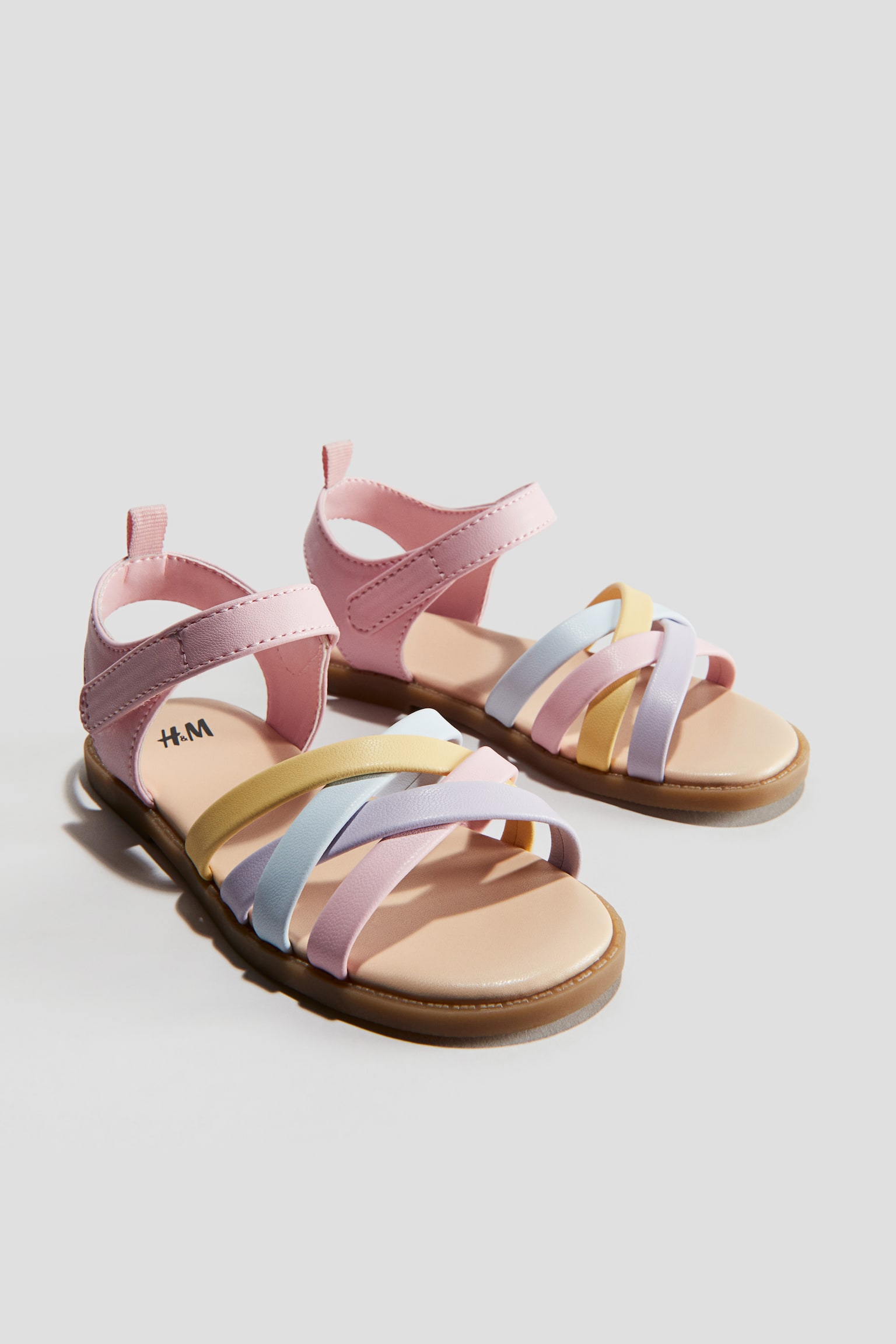 Sandals - Light pink/Light purple/Brown/Black - 2