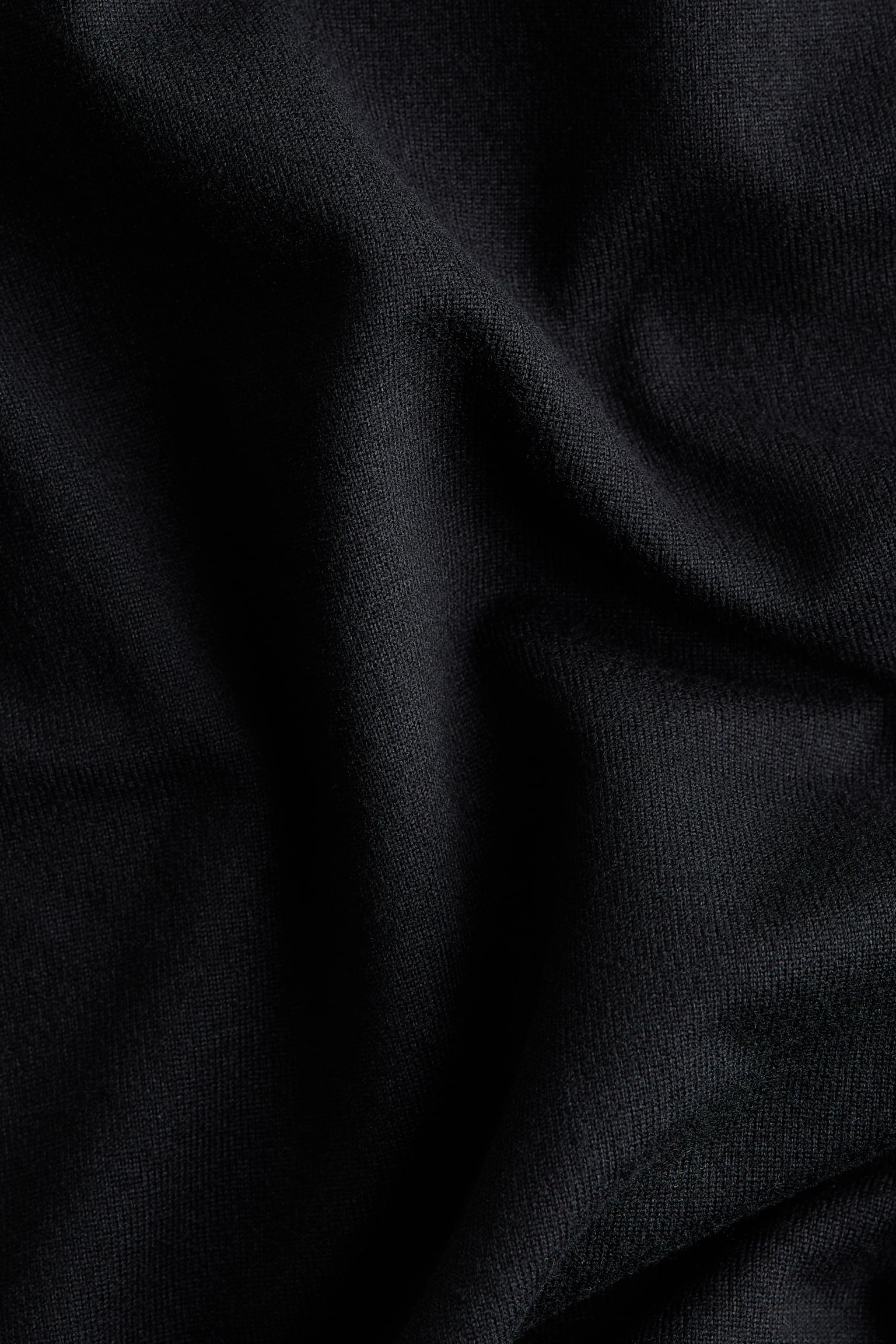 Женская футболка H&M Brushed Jersey T-Shirt, цвет: Чёрный — фото 6