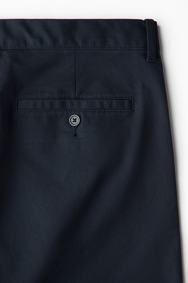 Chinos de algodón Slim Fit - Azul marino/Beige oscuro/Beige claro/Negro - 2